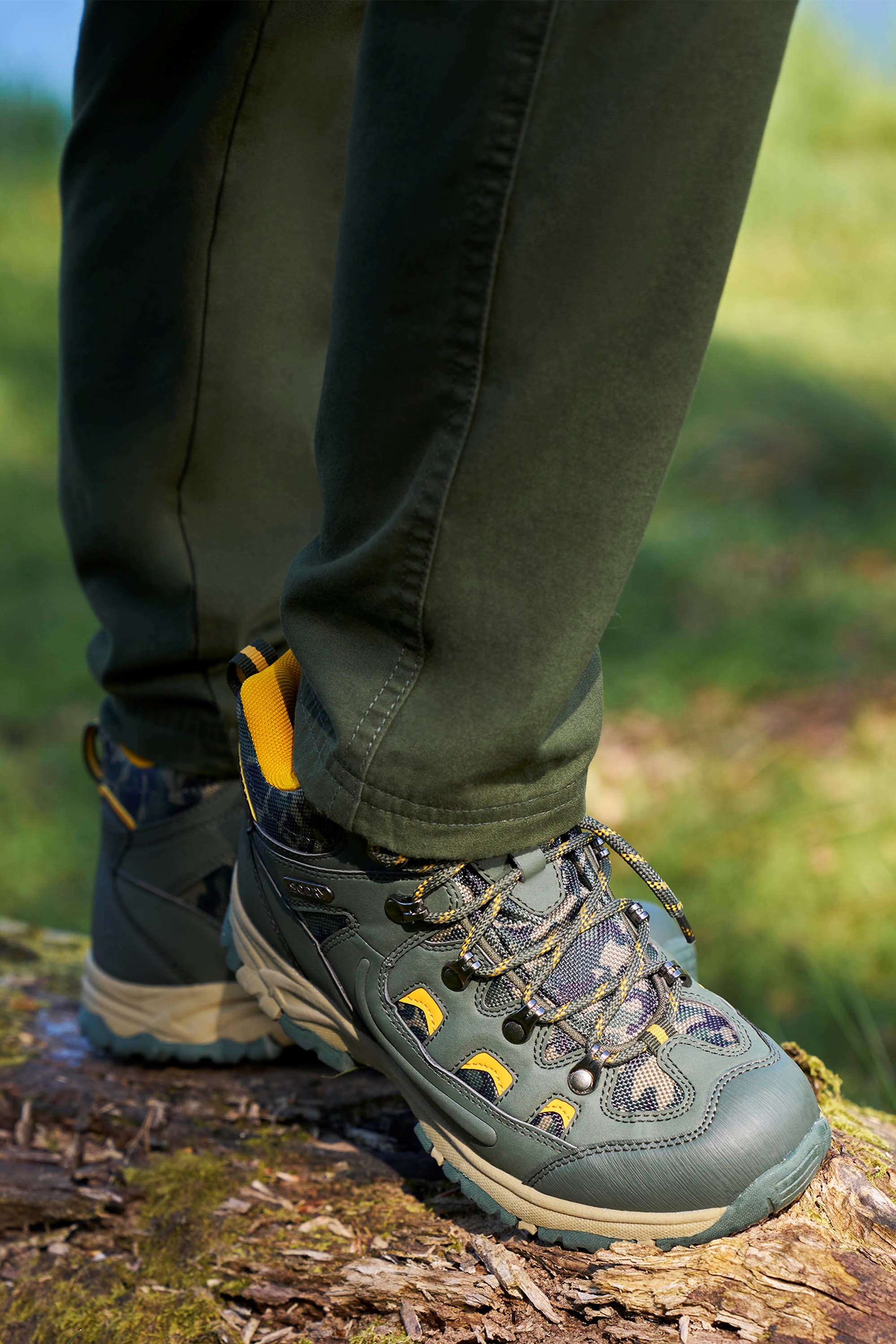 Adventurer Kids Printed Waterproof Boots | Mountain Warehouse GB