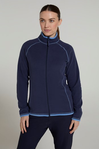 Montana Womens Fleece Jacket Navy