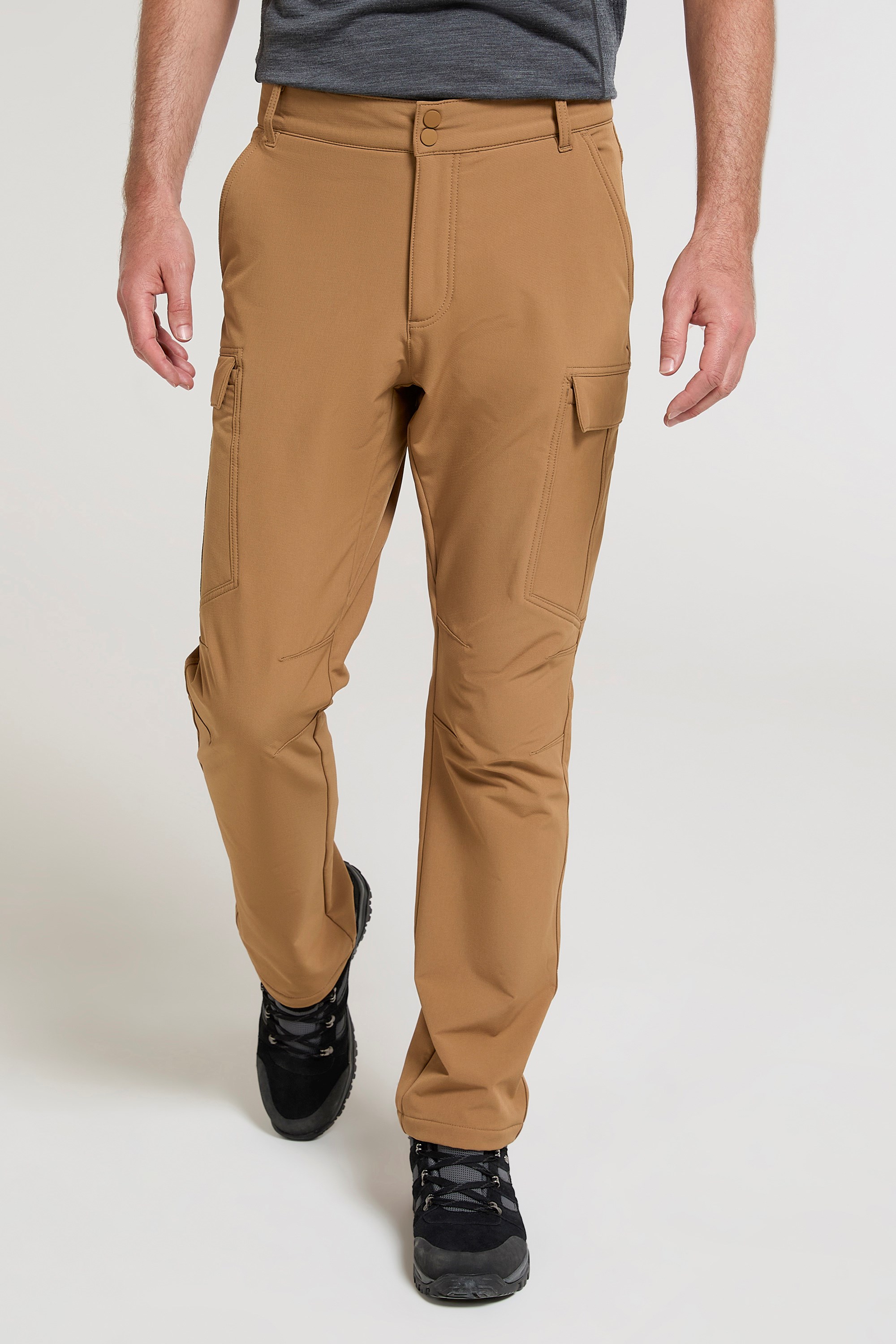 Beacon Men s Fleece Lined Softshell Trousers Mountain Warehouse GB