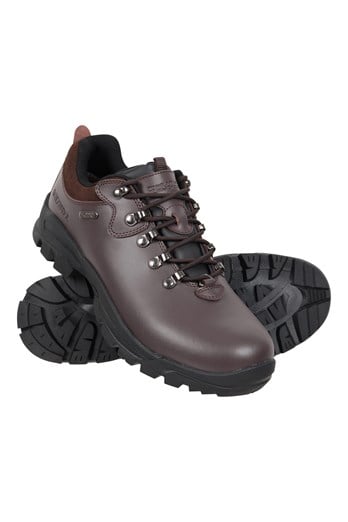 Latitude Extreme Mens Waterproof Walking Shoes Brown