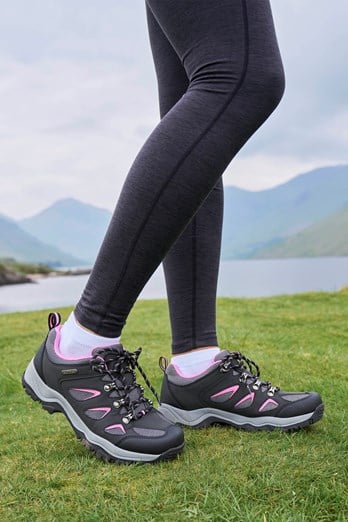 Adventurer Womens Waterproof Hiking Shoes Black