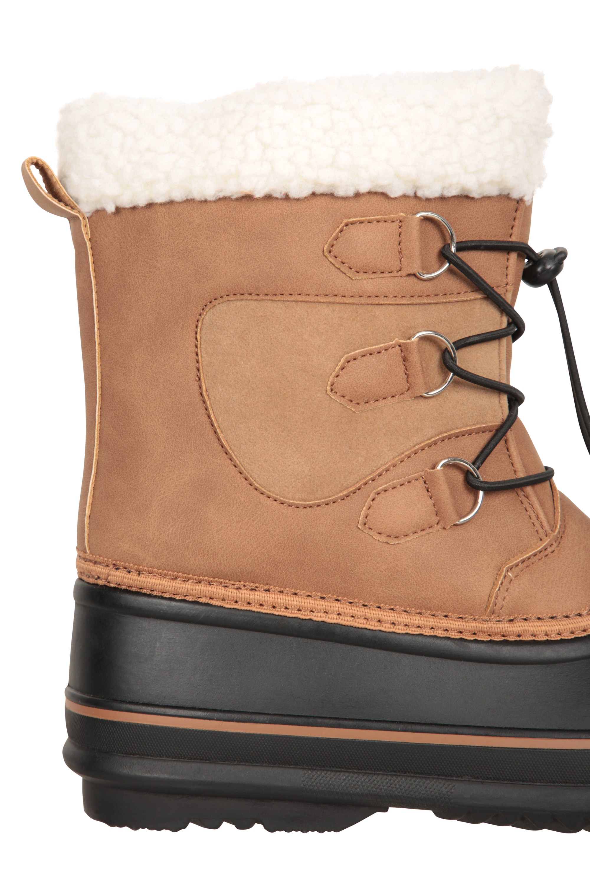 Casual Kids Adaptive Lace Up Snow Boot