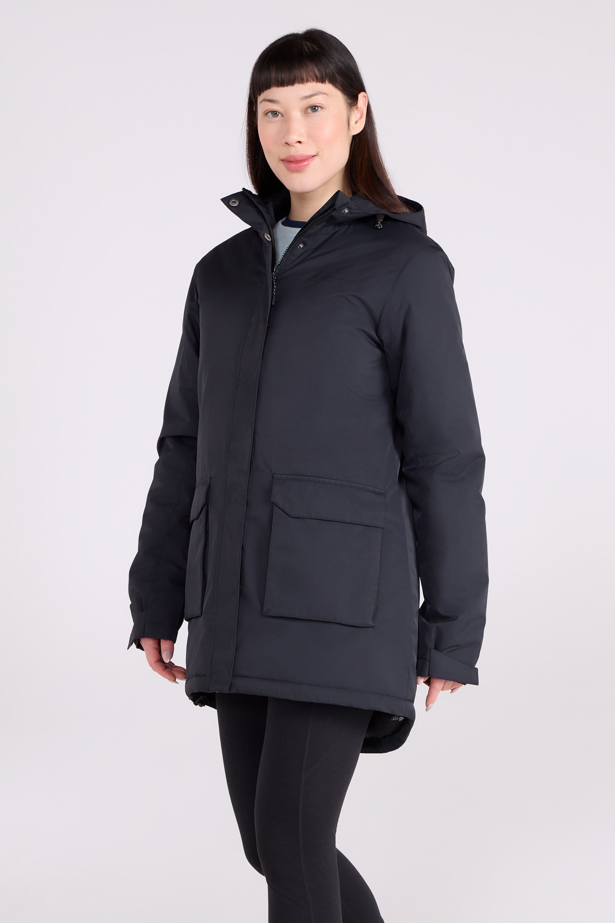 Ranger Womens Water Resistant Padded Parka Jacket
