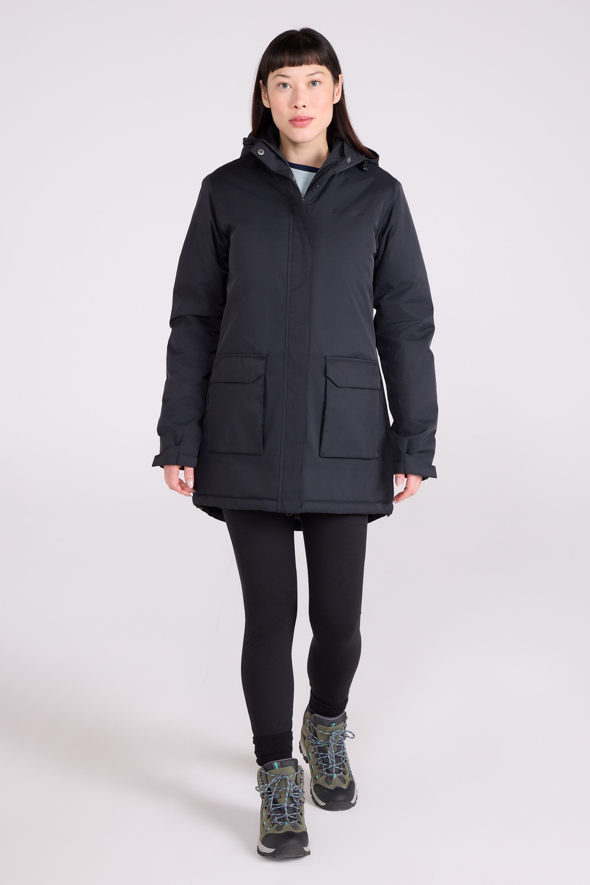 Ranger Womens Water Resistant Padded Parka Jacket