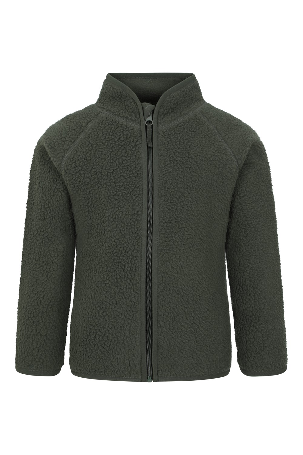 Mountain Warehouse Fern Kids Borg Raglan Fleece - Picture 17 of 33