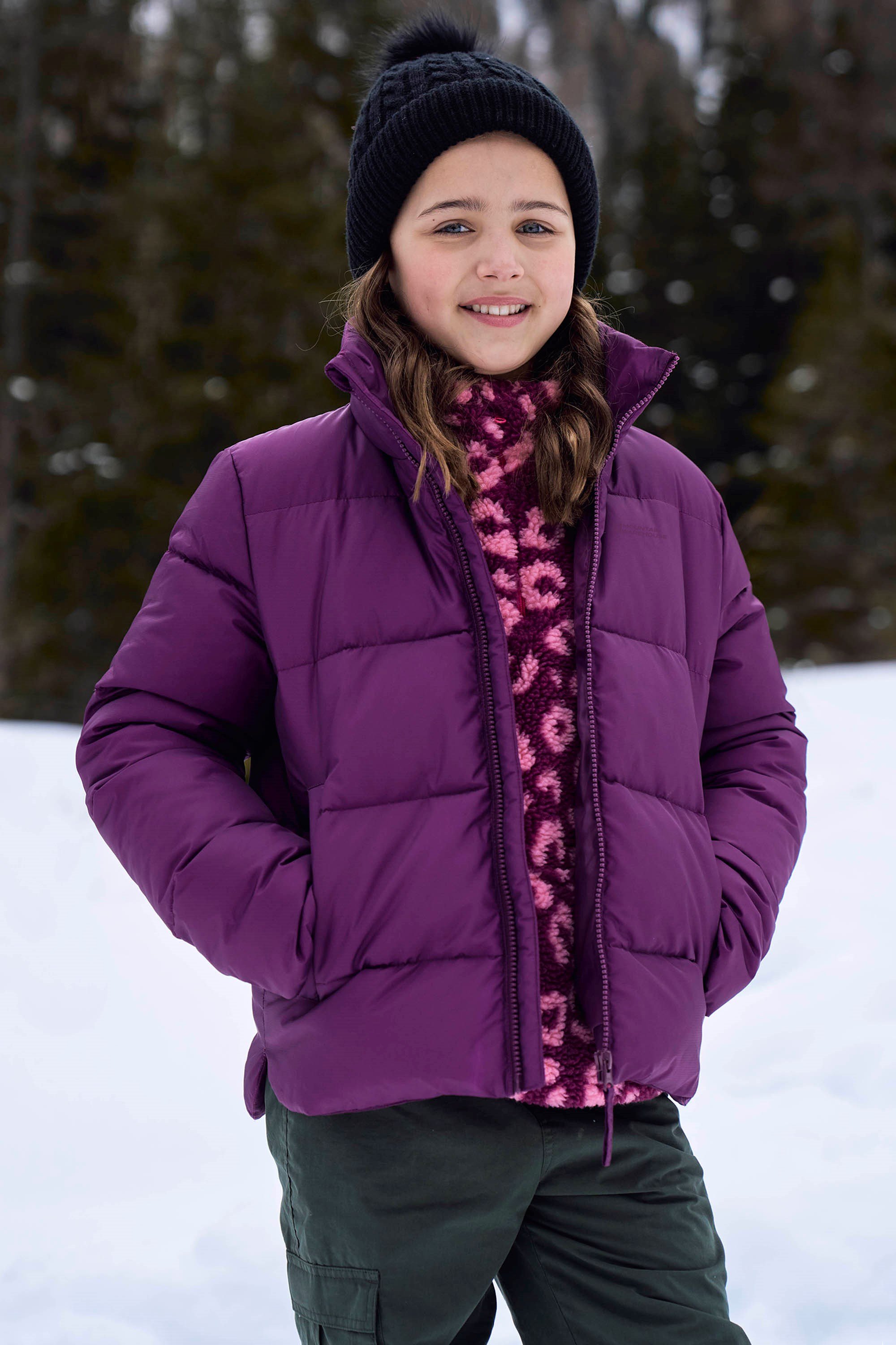 Mountain warehouse kids padded jacket top