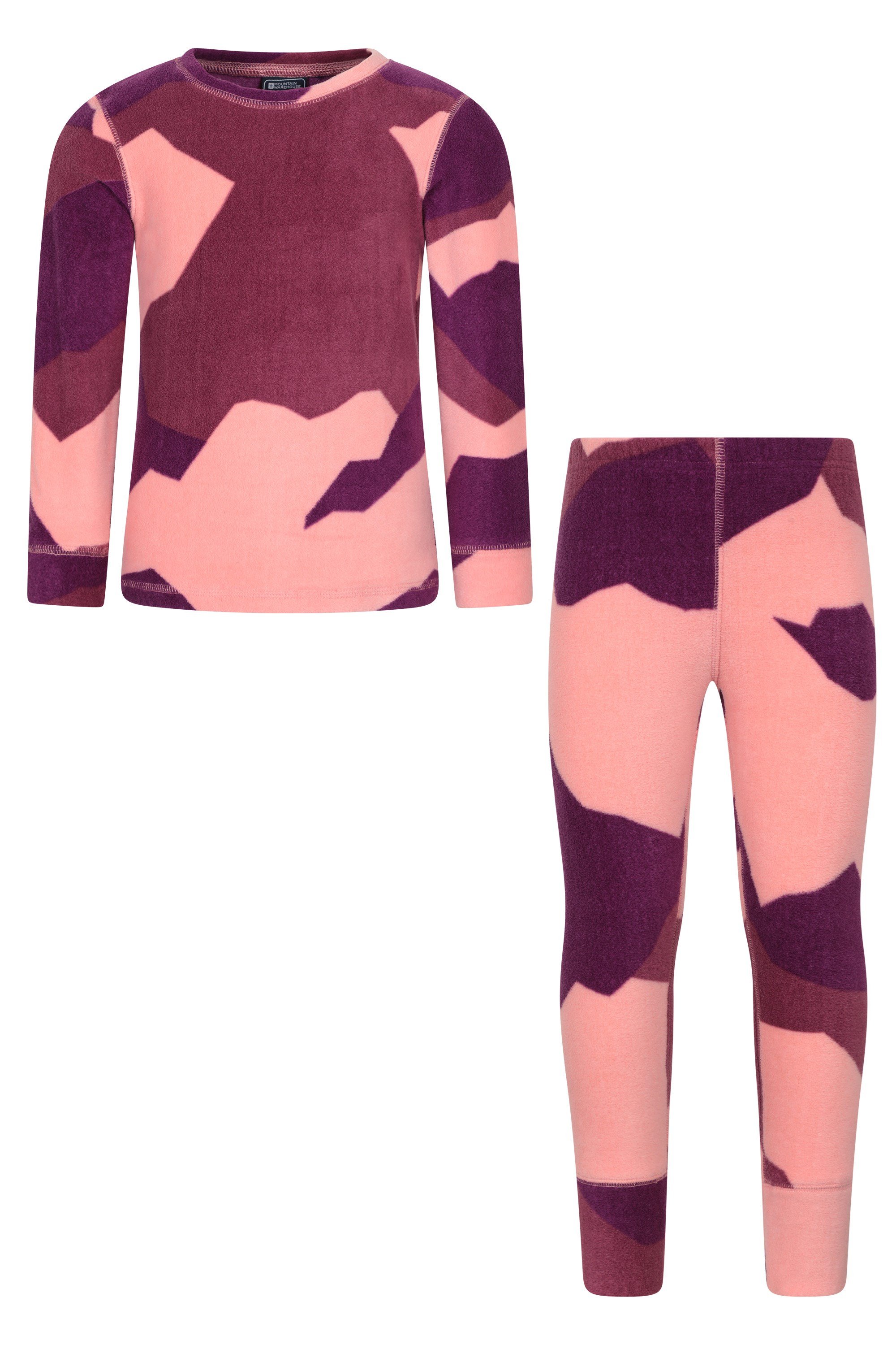 Polar Fleece Kids Base Layer Set