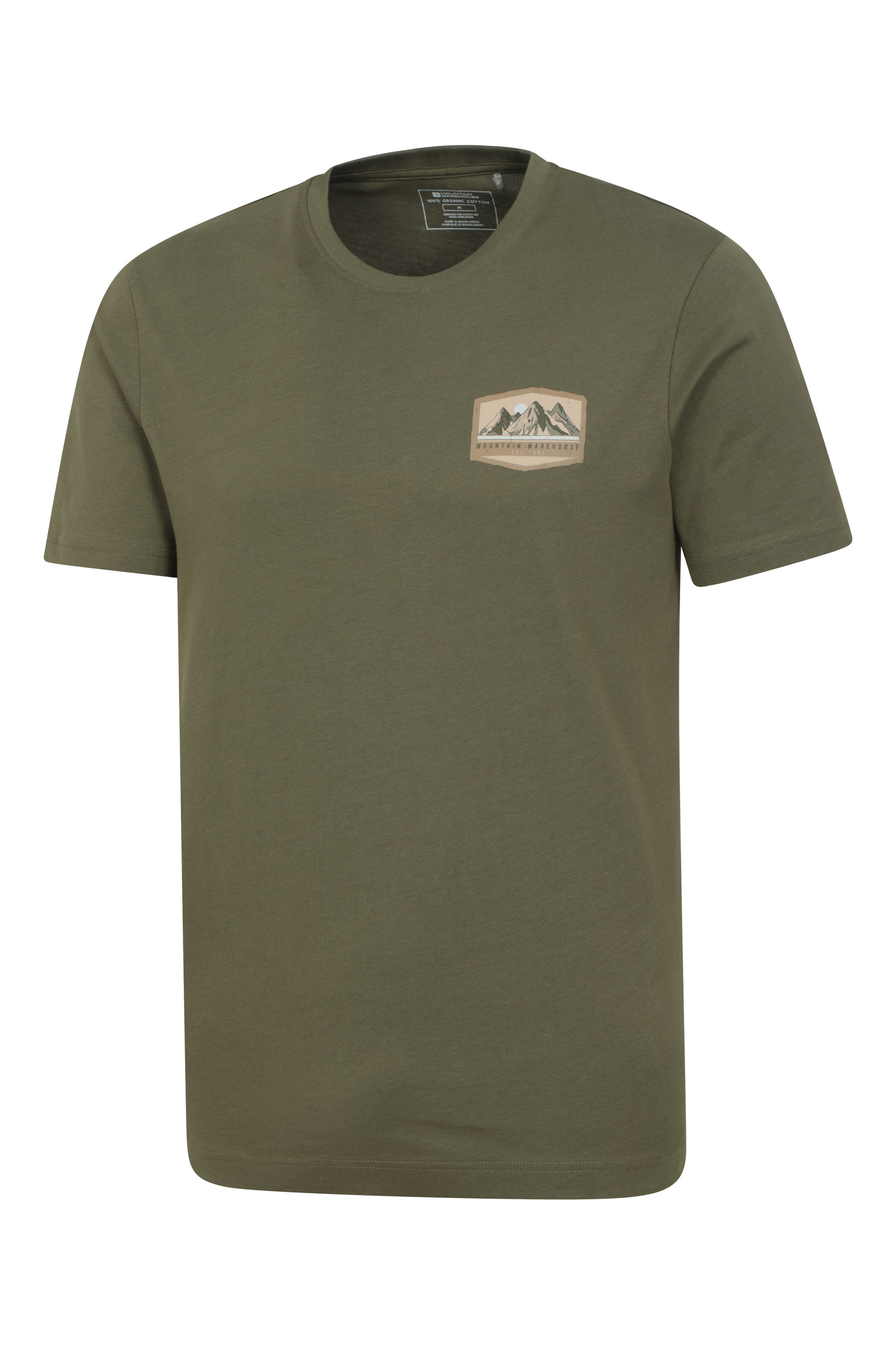 Mountain Badge Mens Graphic T-Shirt