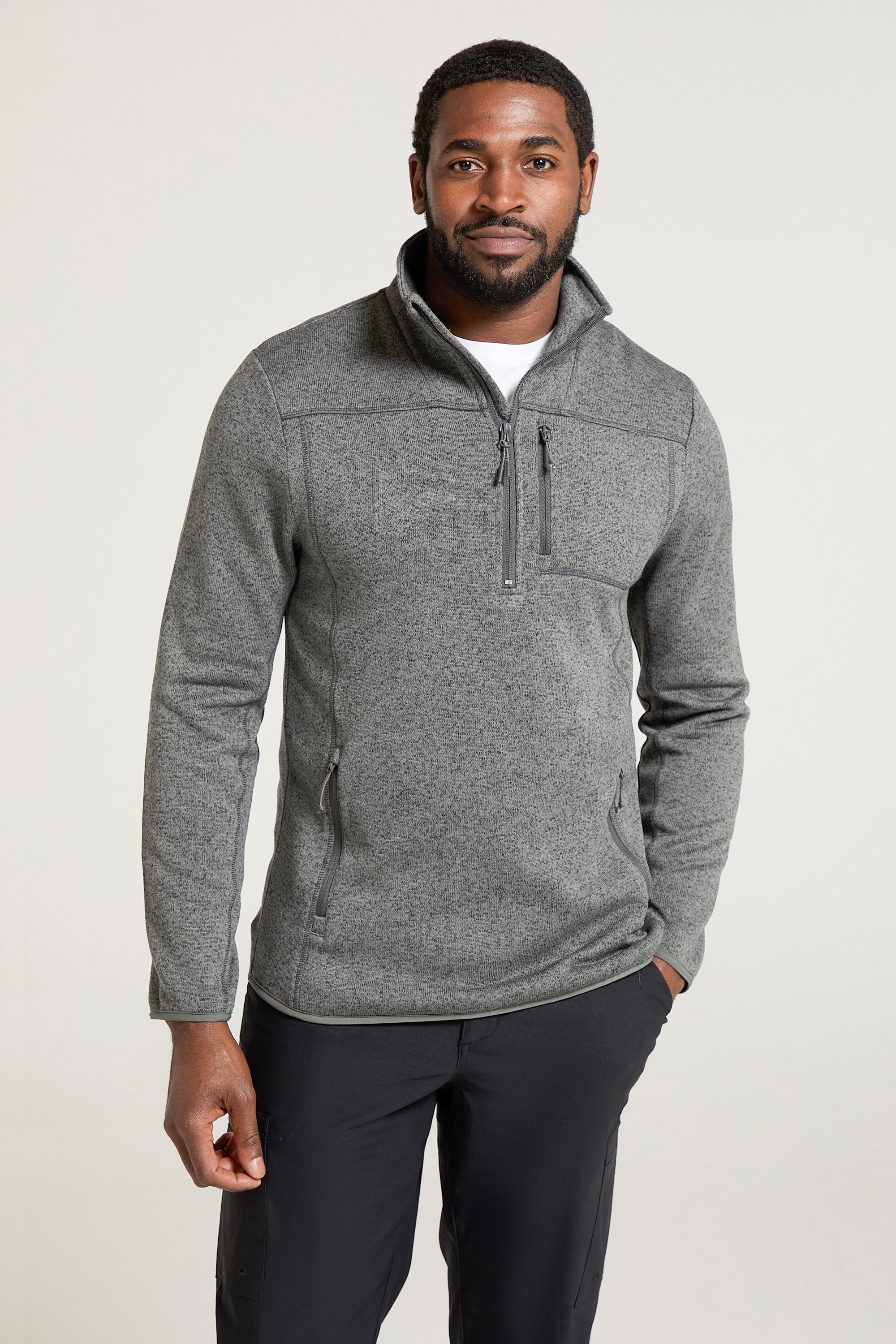 Mountain warehouse half zip fleece online