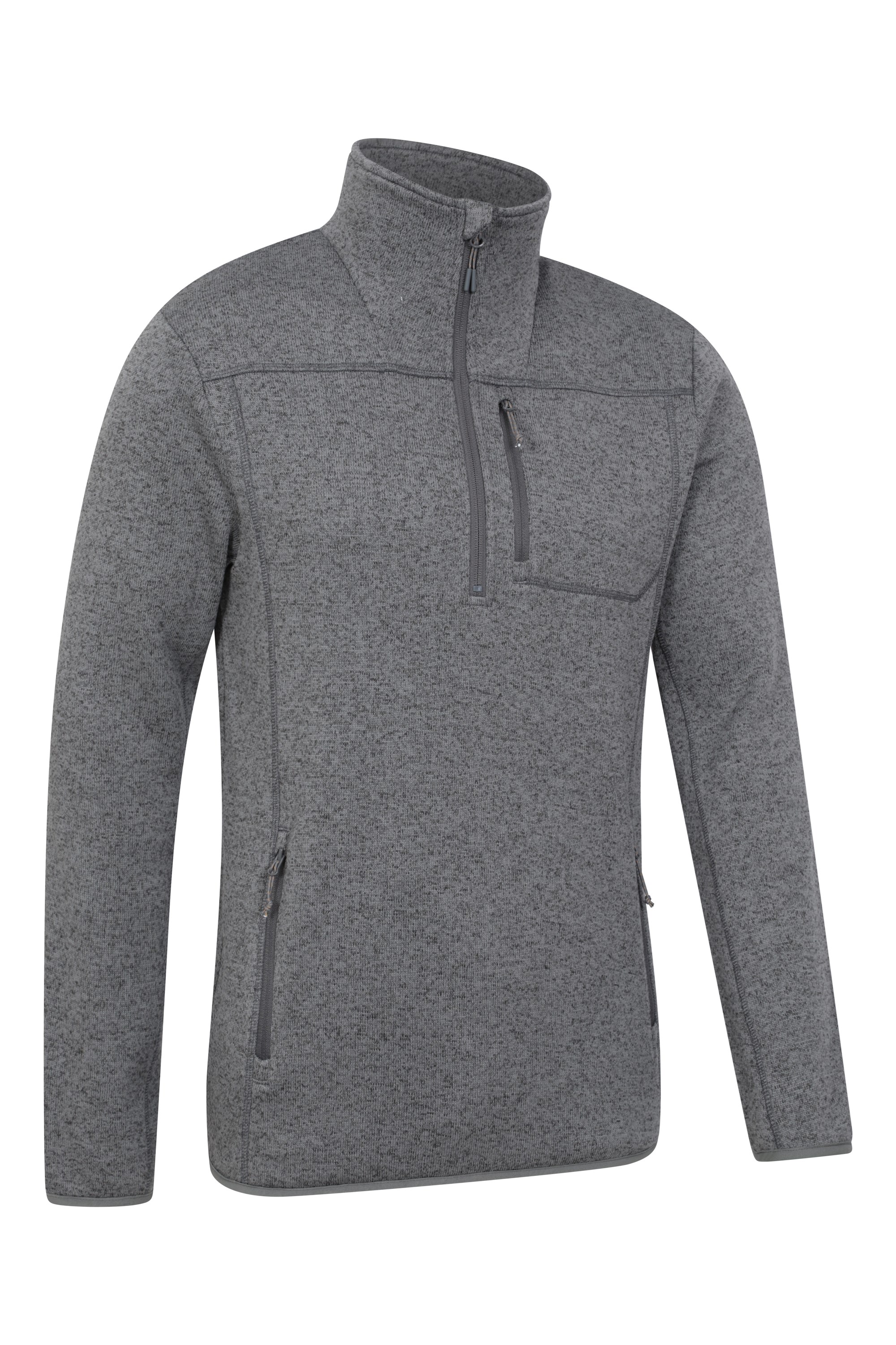新品未使用‼︎ 6 HALF ZIP FLEECE ZT366 - Mens 1/4 Zip Brushed Fleece