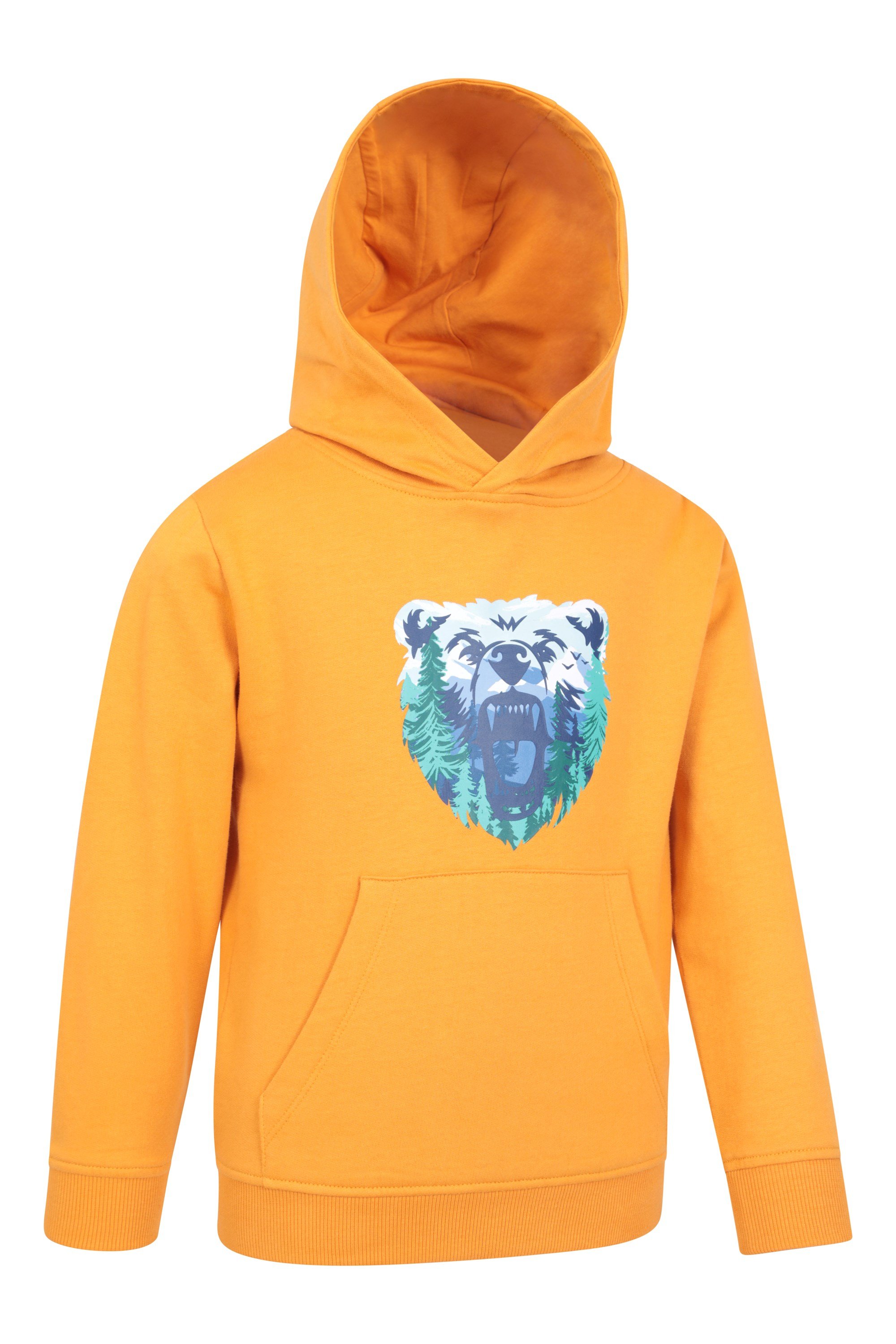 Bear Landscape Kids Hoodie