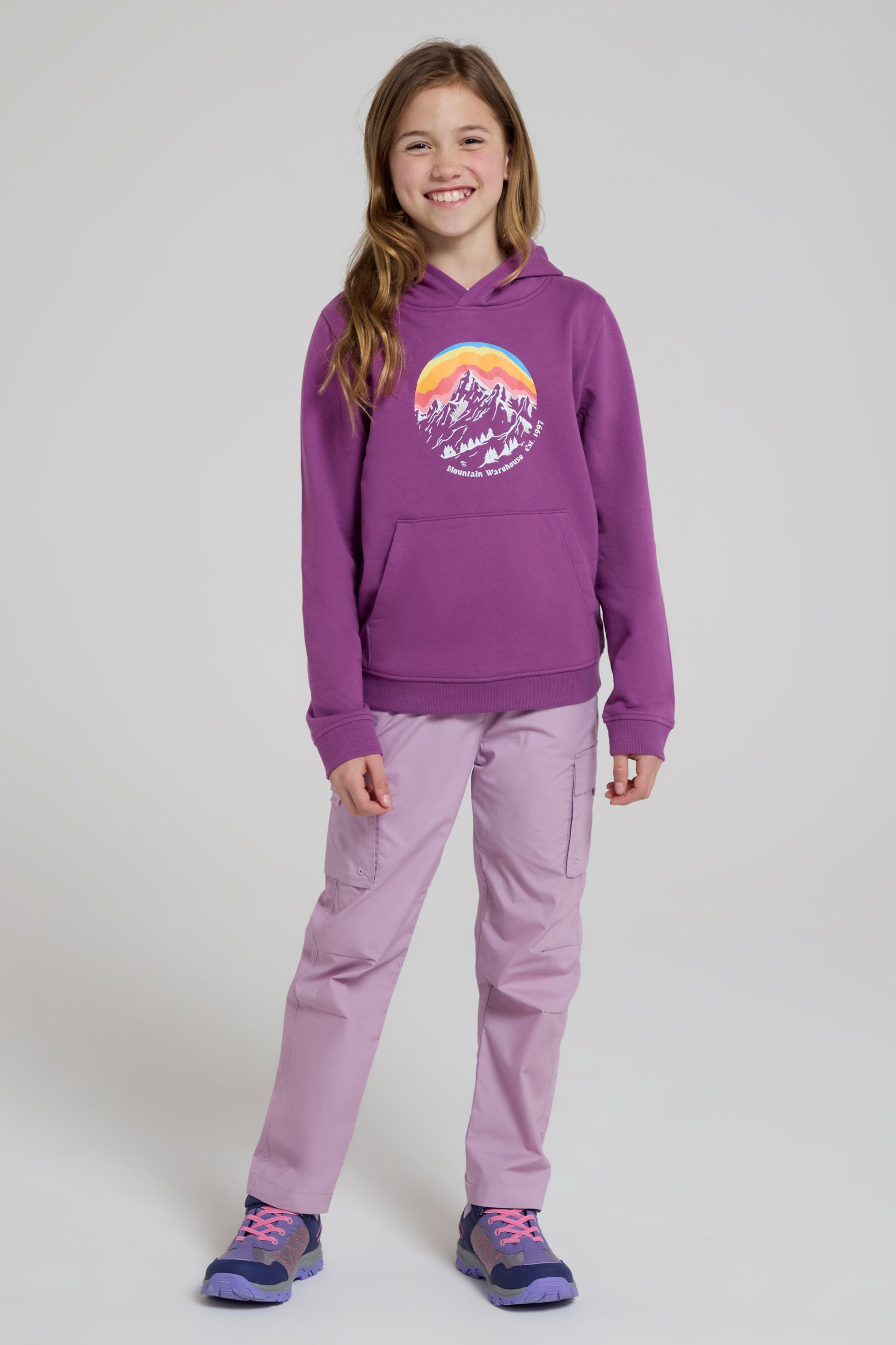 Snowy Mountain Kids Hoodie