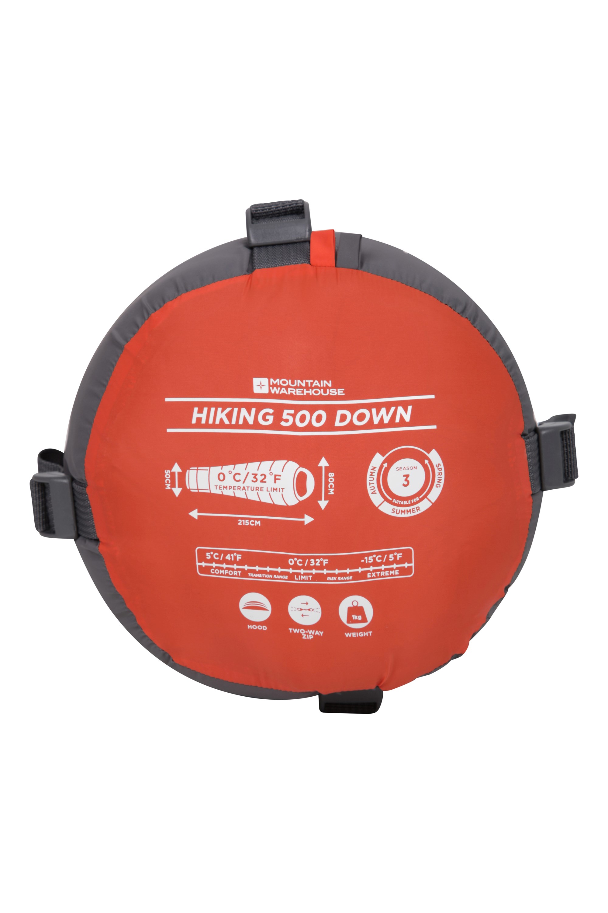 Extreme Hiking 500 Down 0°C Sleeping Bag