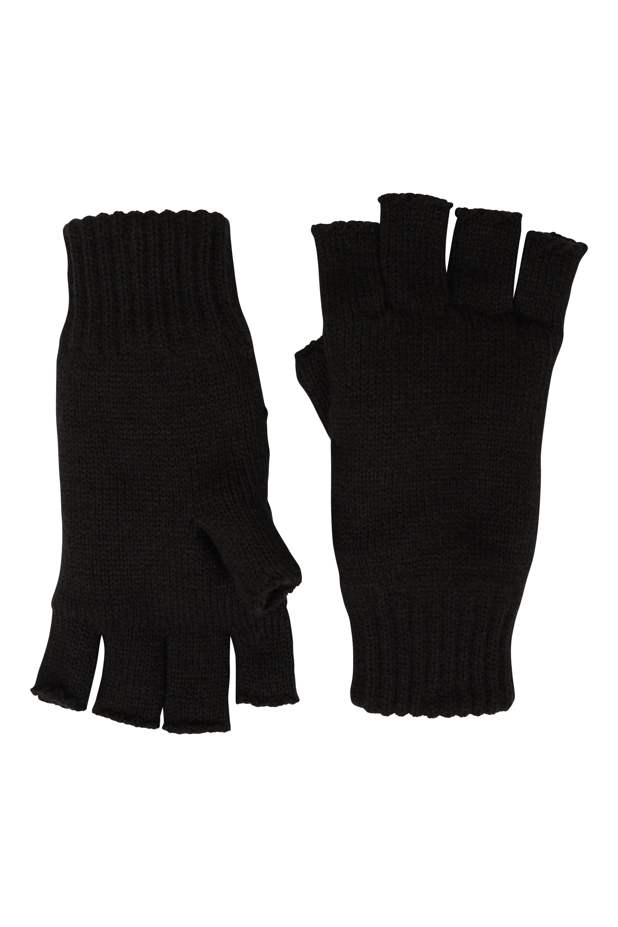 IsoTherm Fur Lined Fingerless Knitted Gloves