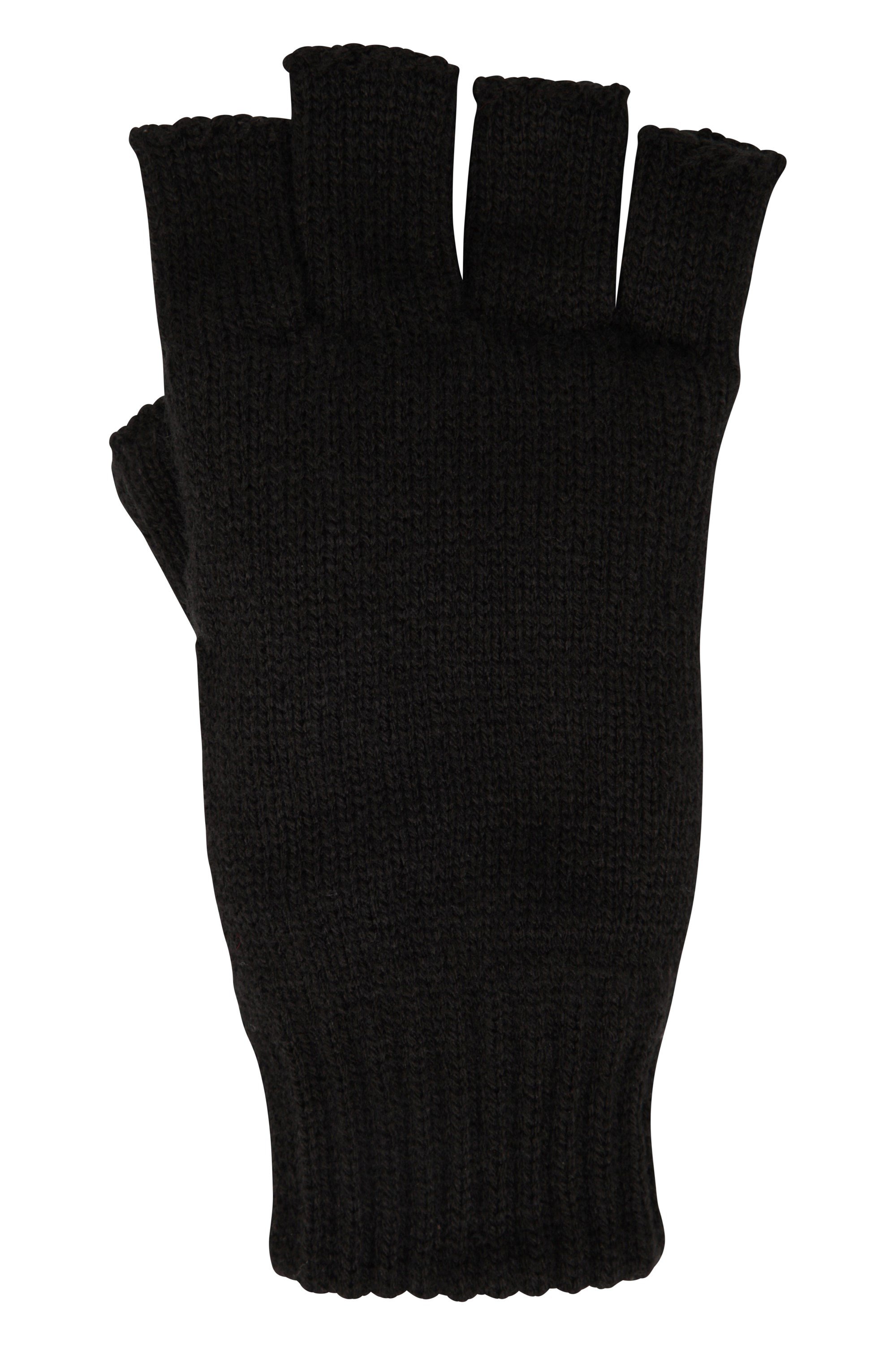 IsoTherm Fur Lined Fingerless Knitted Gloves
