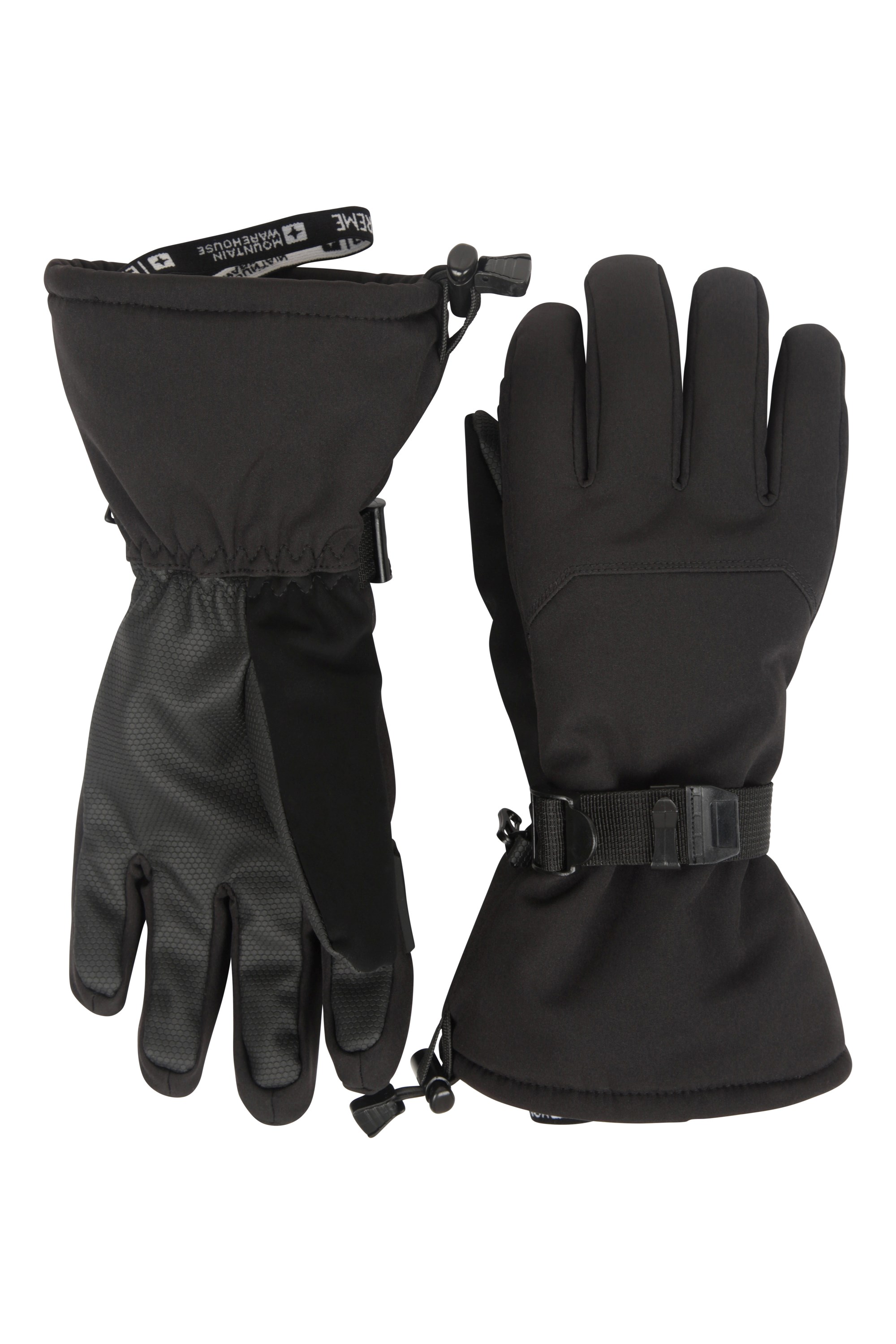 Extreme Mens Waterproof Softshell Ski Gloves Mountain Warehouse EU