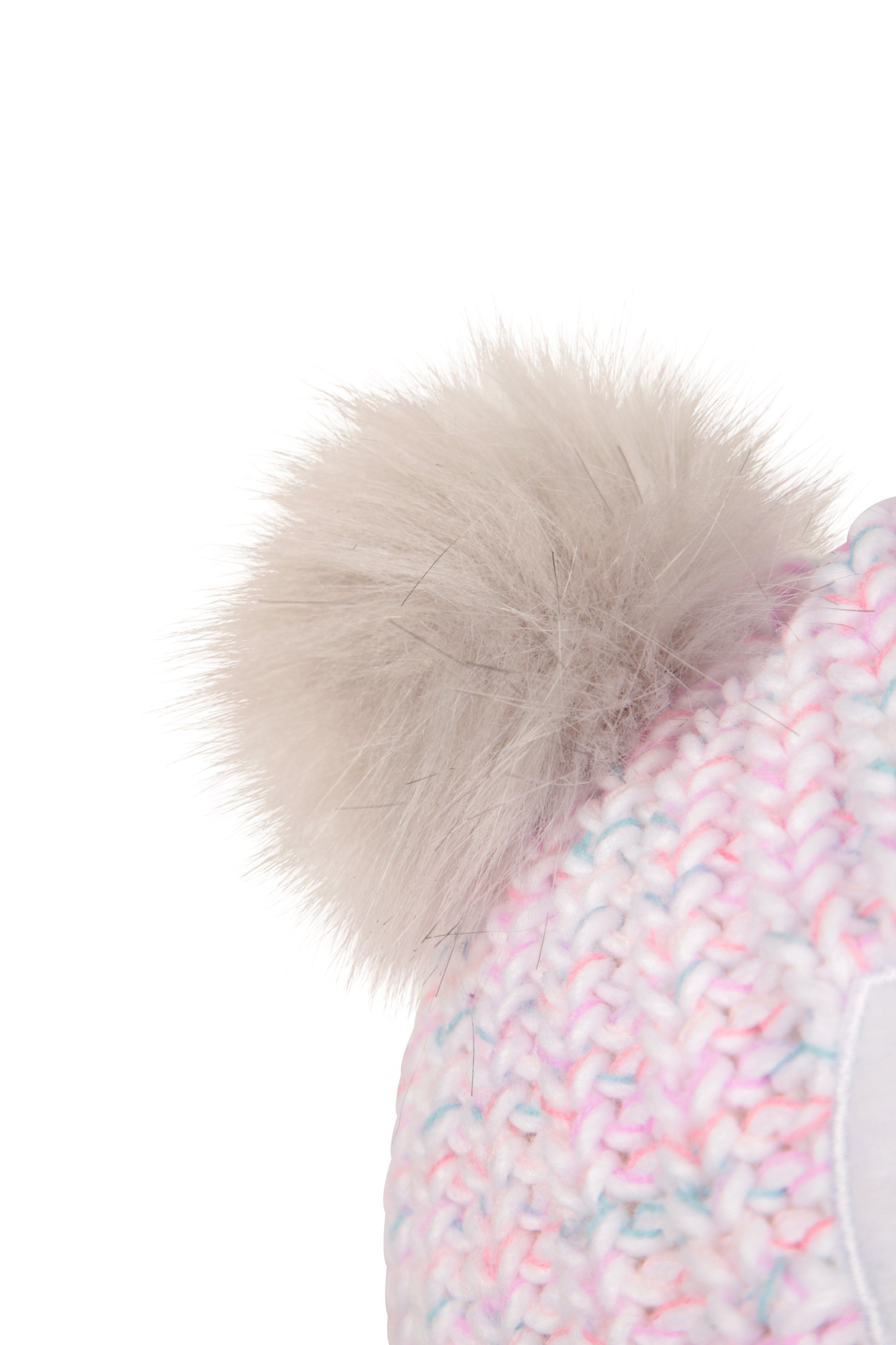 Owl Kids Double Pom-Pom Beanie