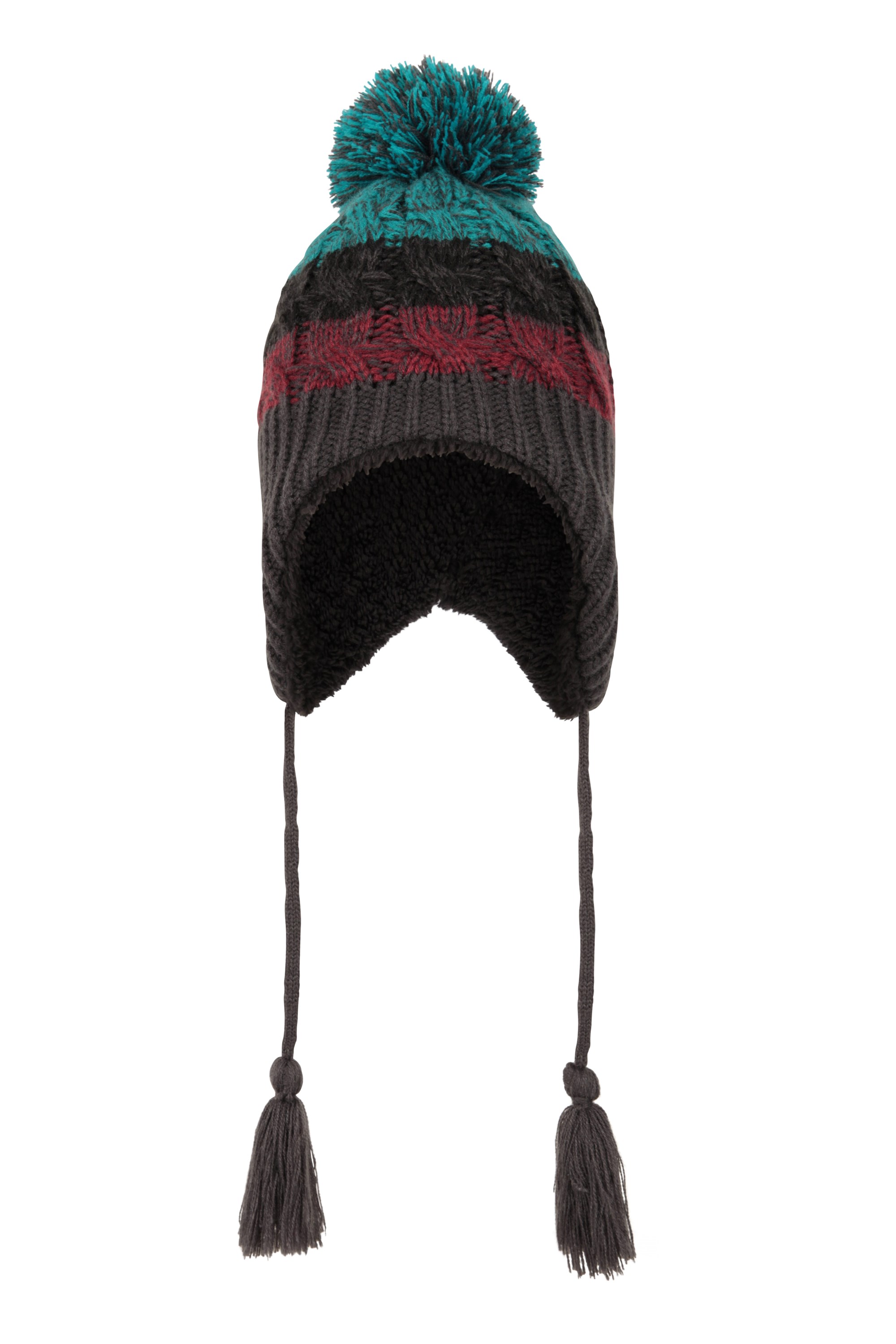 Mens Sherpa Lined Trapper Hat