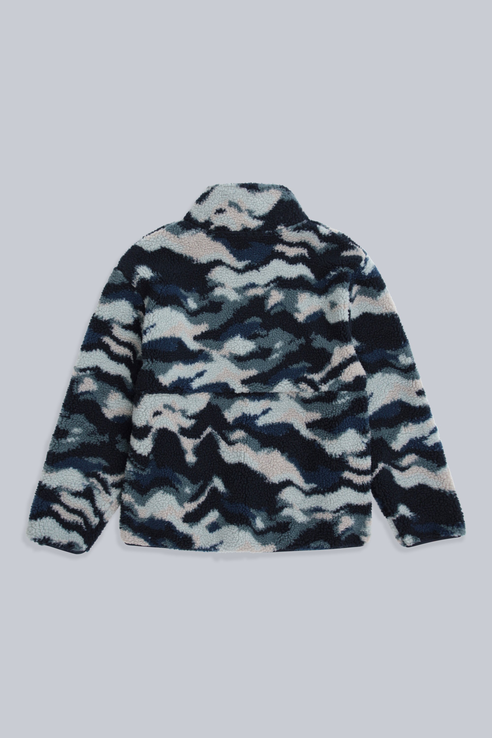 Hennie Mens Printed Borg Jacket
