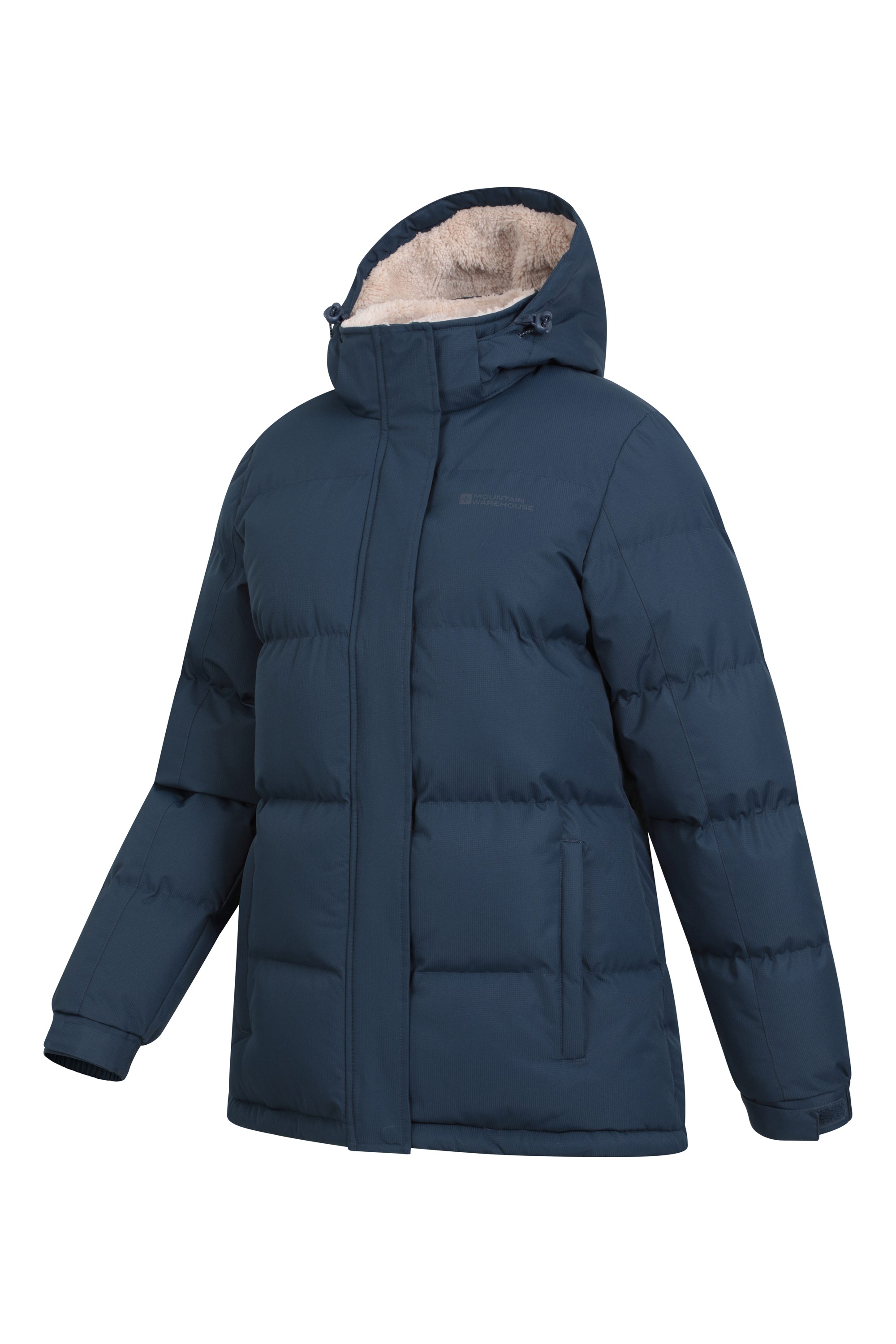Snow Borg Lined Womens Padded Jacket Mountain Warehouse EU