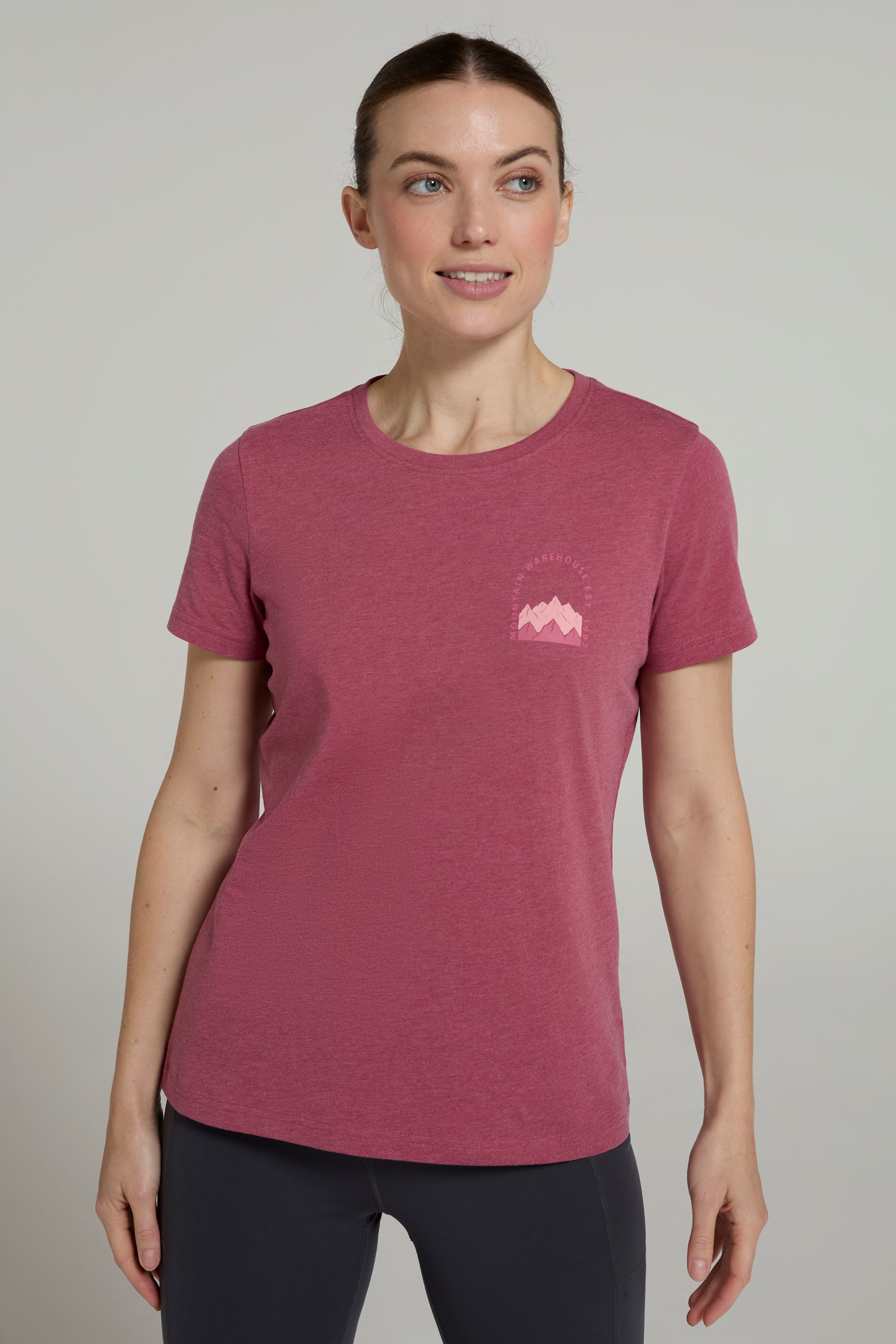 Mountain Scene Womens T-Shirt