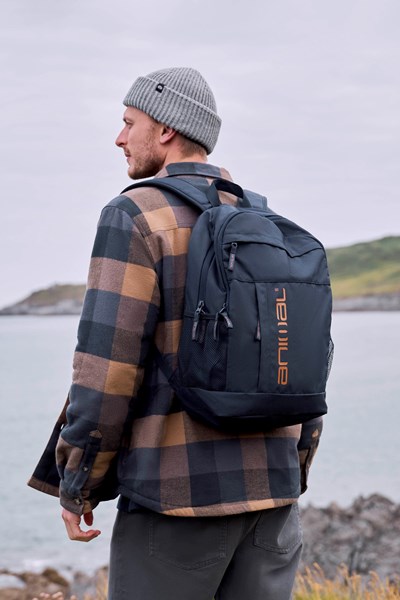 Panelled Backpack 30L - Navy
