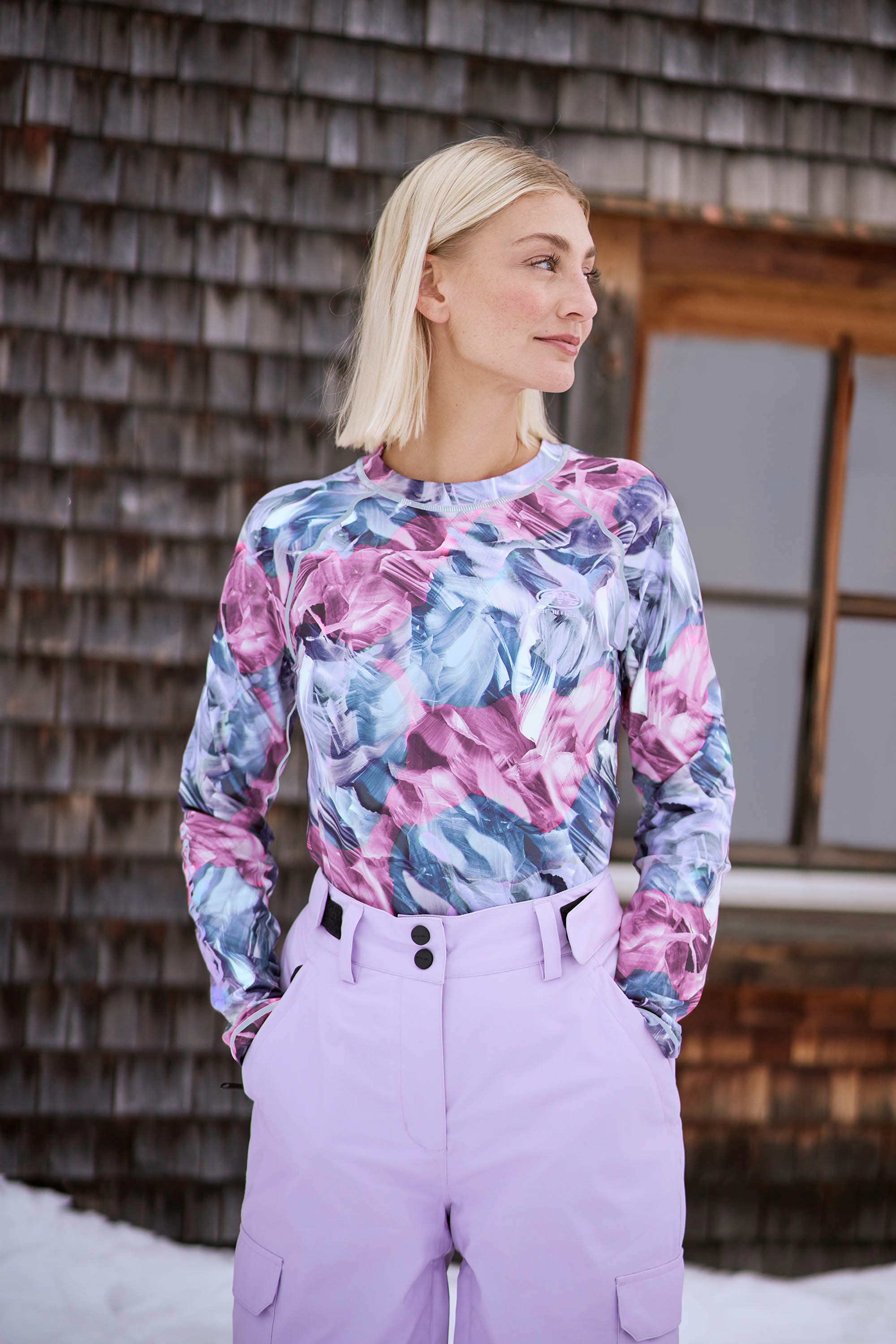 Pink base layer womens outlet