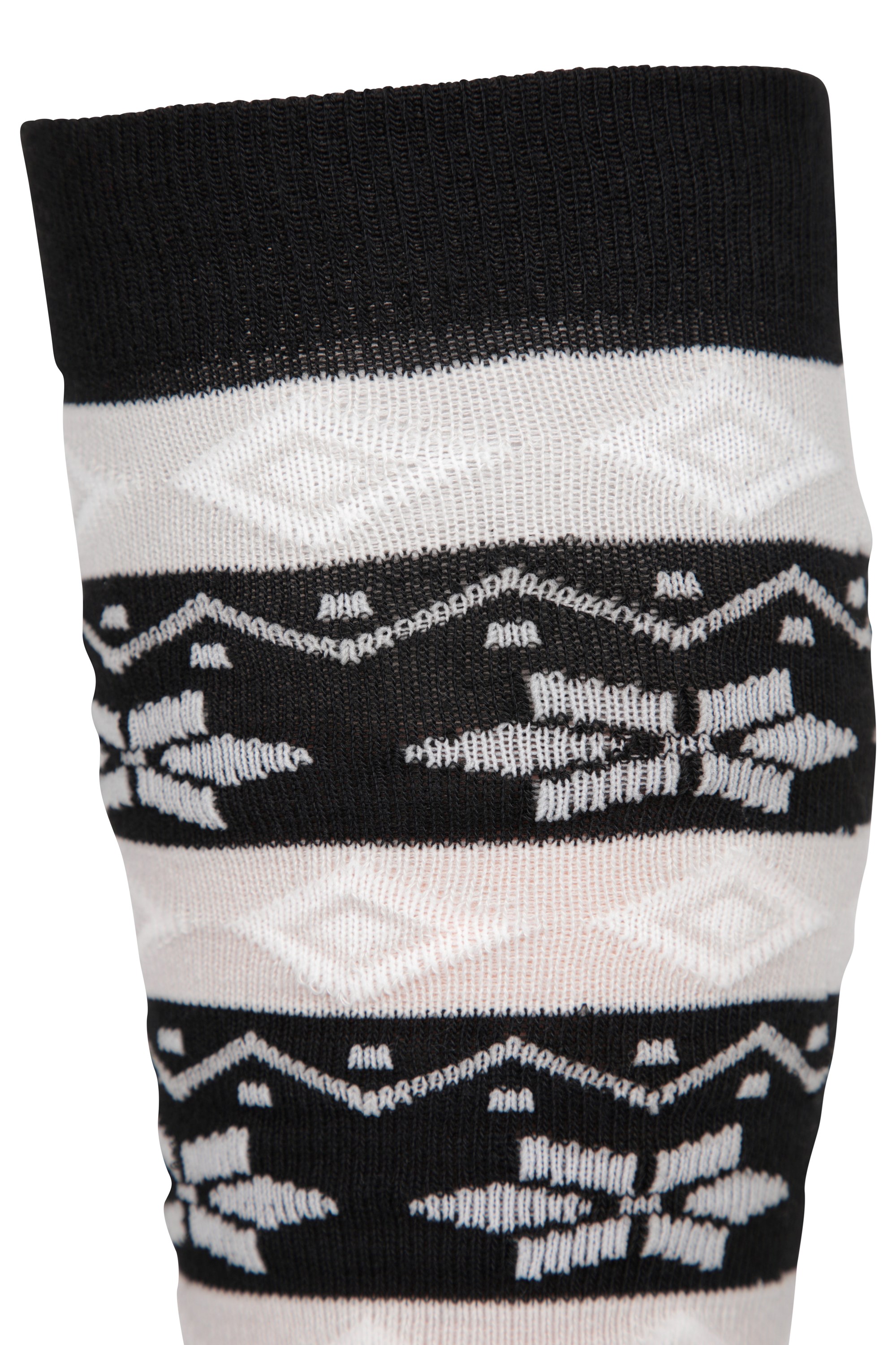 IsoCool Womens Patterned Knee-Length Ski Sock