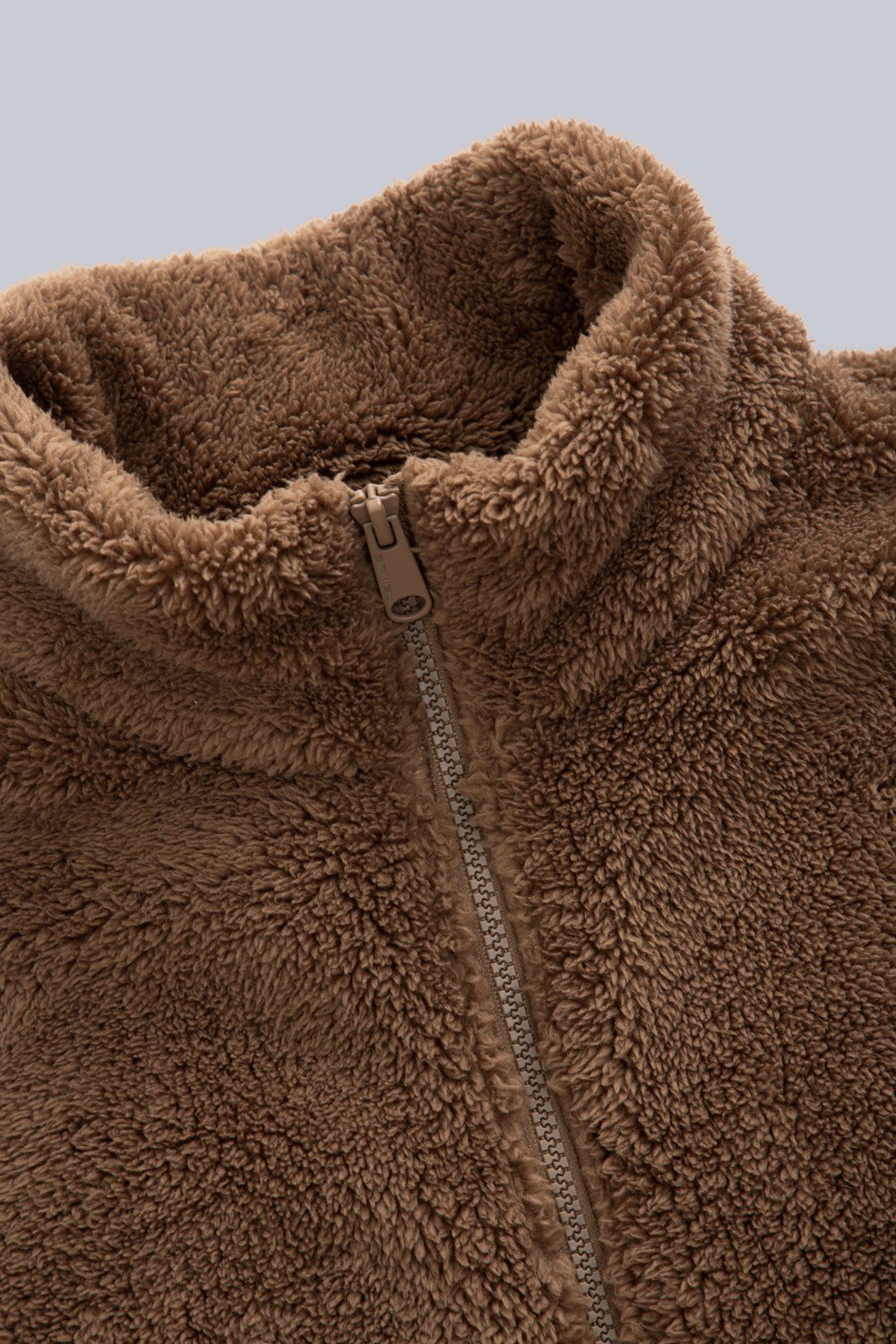Chaqueta polar de peluche animal para hombre caballero cálida cremallera completa ropa exterior capa intermedia suave - Imagen 25 de 47