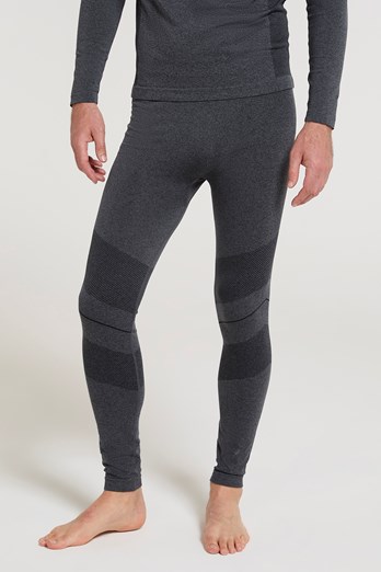 Ventina Mens Seamless Baselayer Pant Charcoal