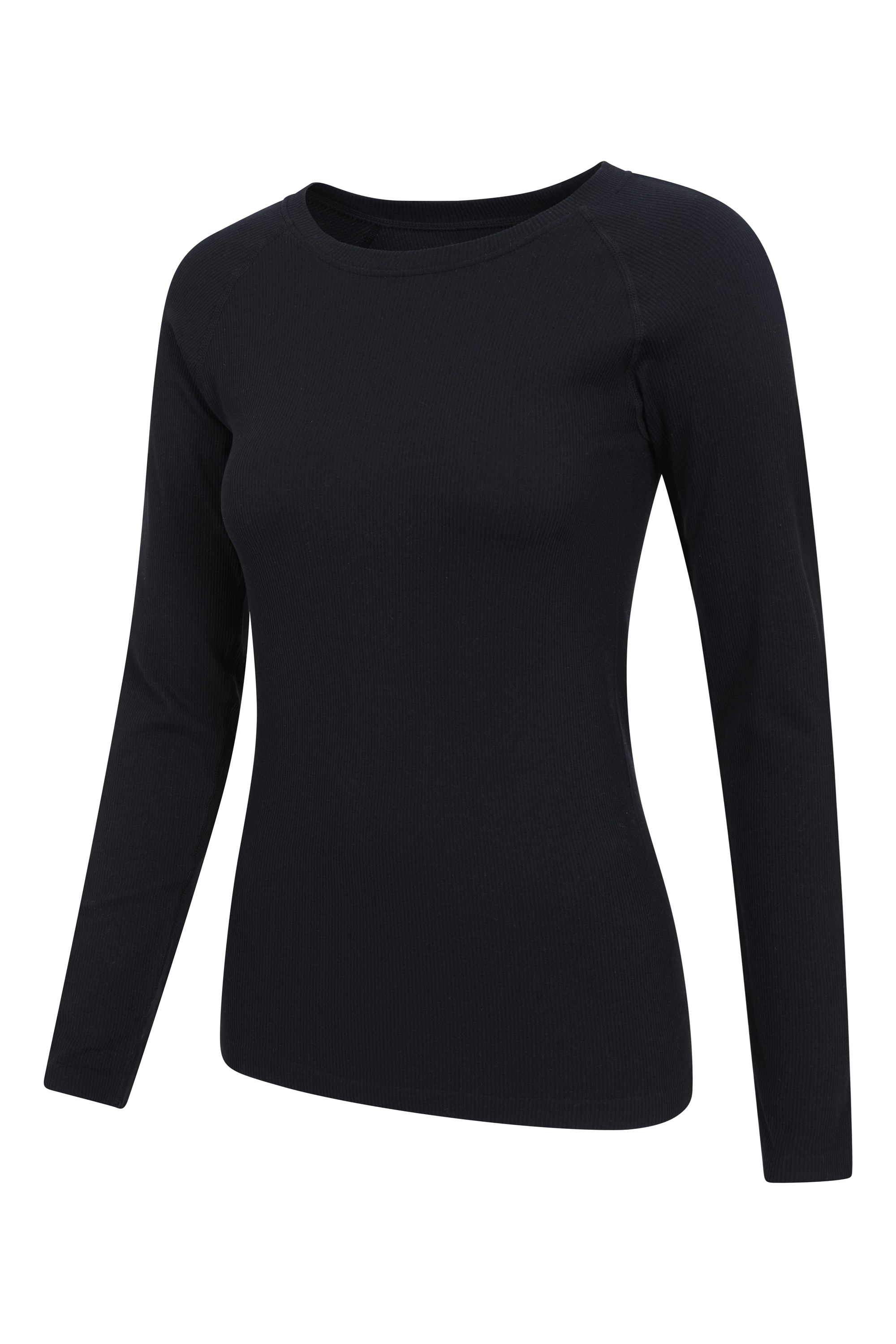 056974 CARMEL SEAMLESS WOMENS RIBBED THERMAL LS TOP