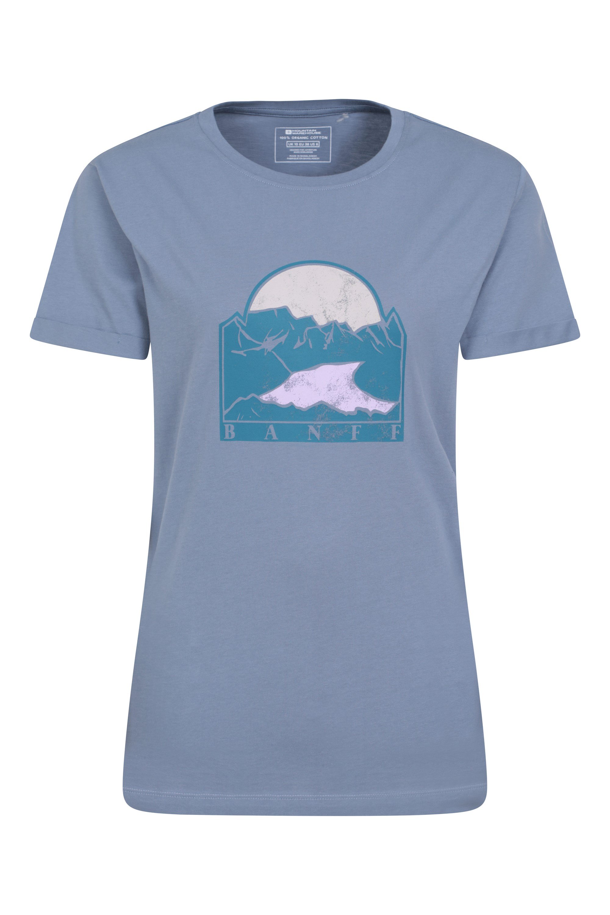 Banff Graphic Womens Relaxed Fit Short Sleeve Tee