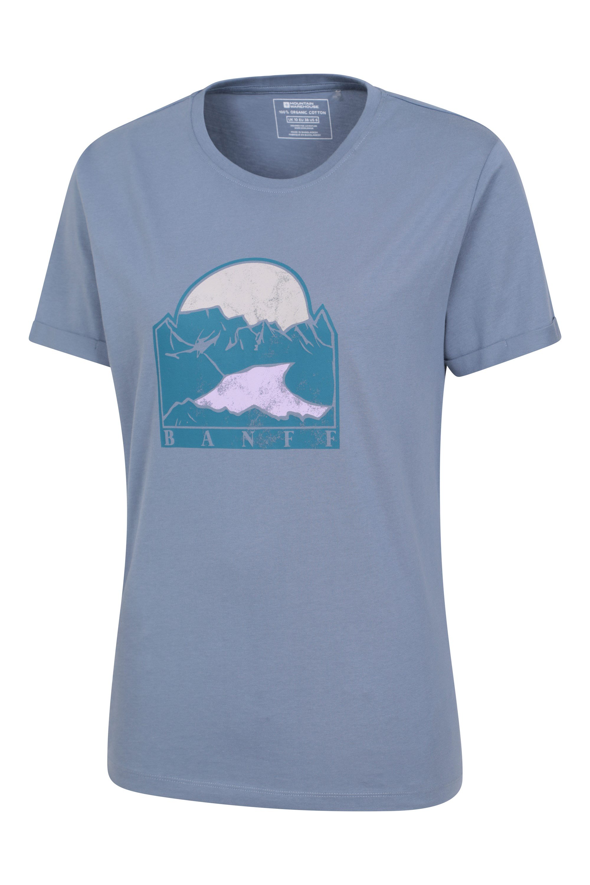 Banff Graphic Womens Relaxed Fit Short Sleeve Tee