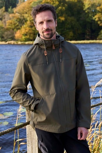 Iona Softshell Mens Jacket Light Khaki