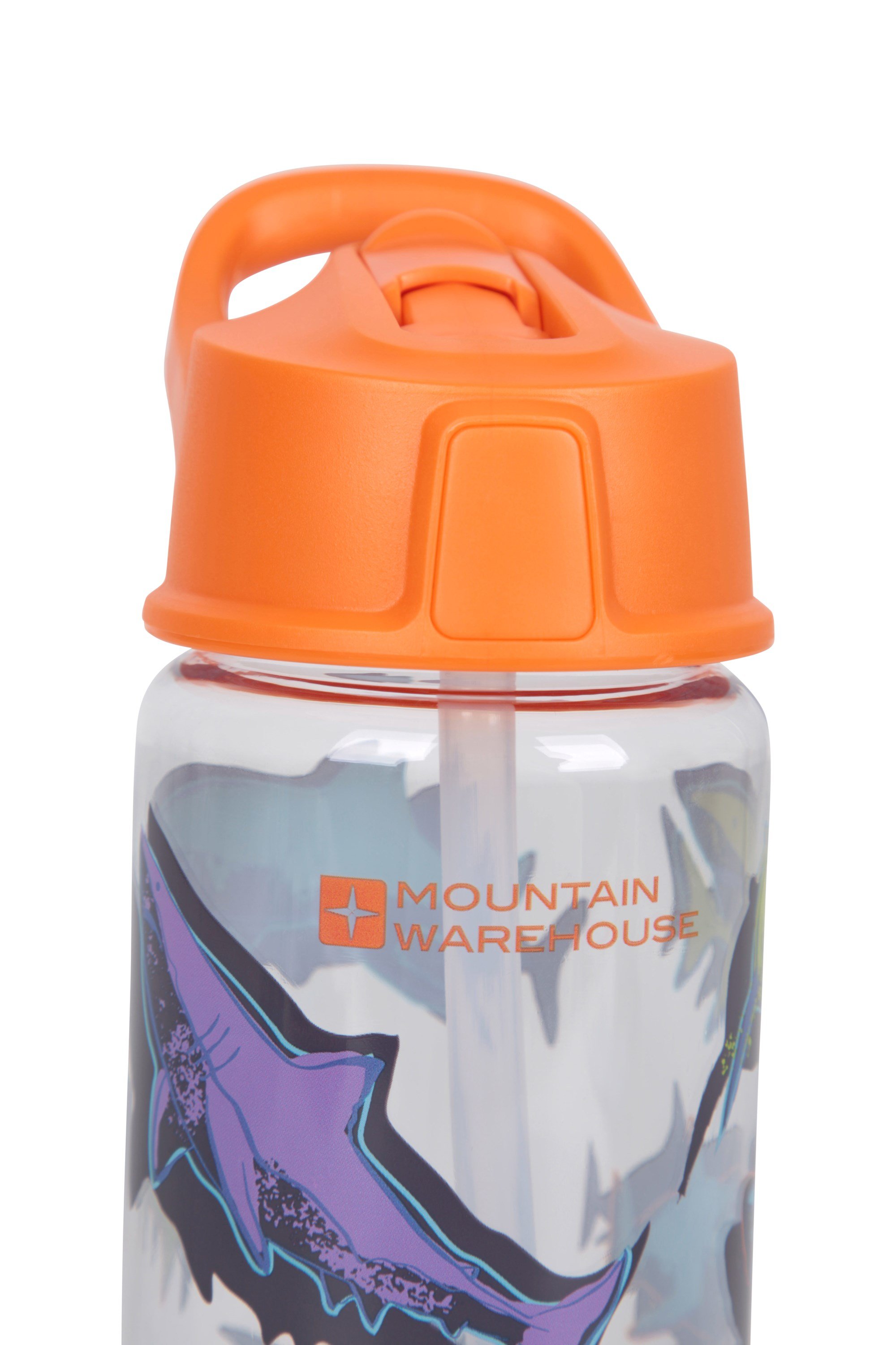 Kids Printed Push Lid Water Bottle - 500ml