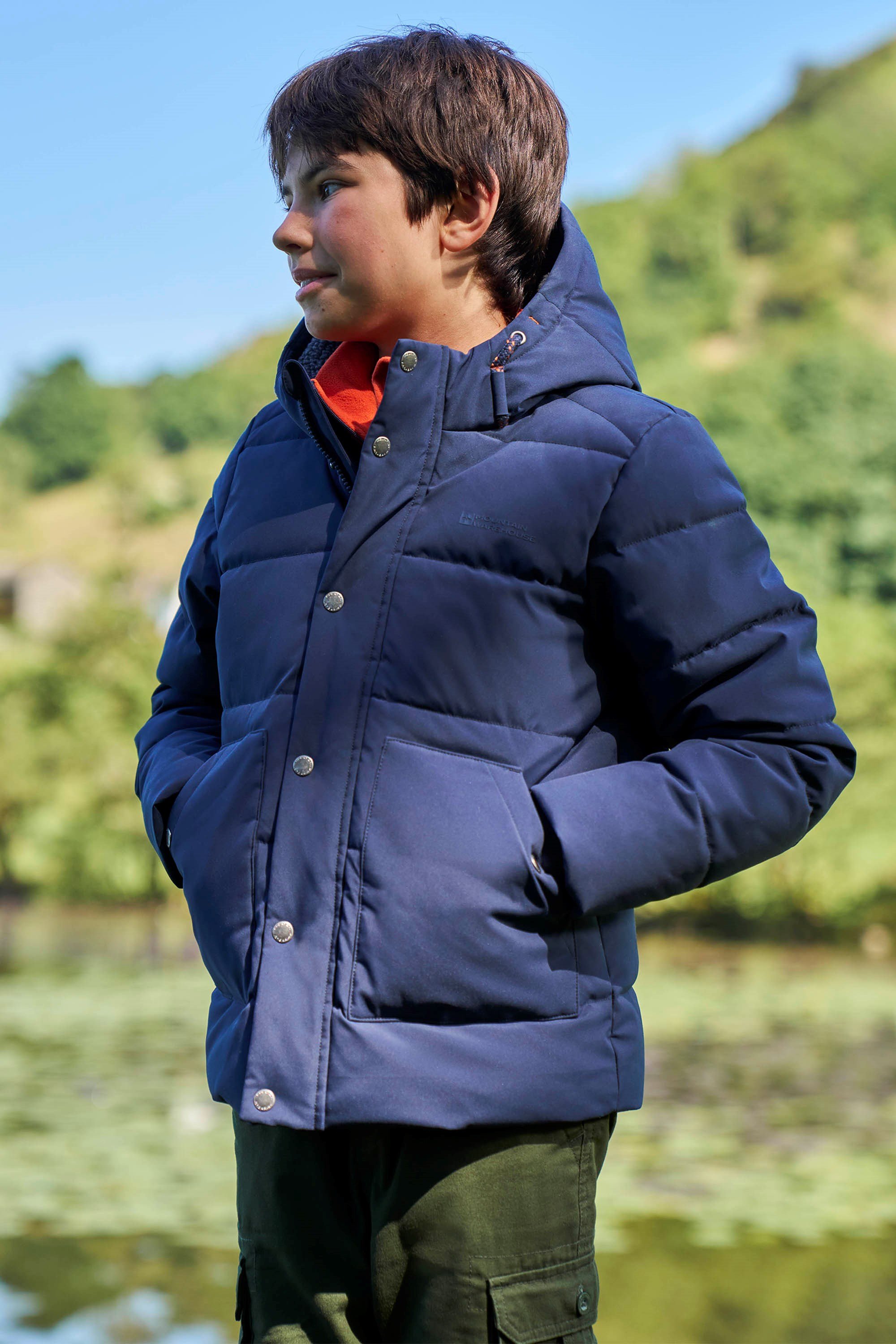Sherpa lined kids jacket new arrivals