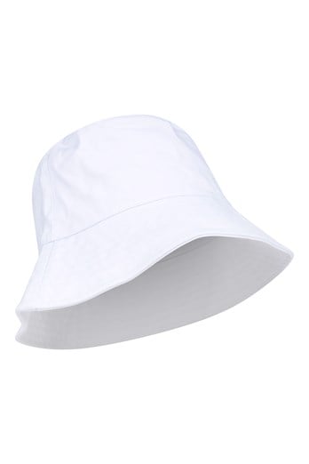 Coastal Womens Bucket Hat White