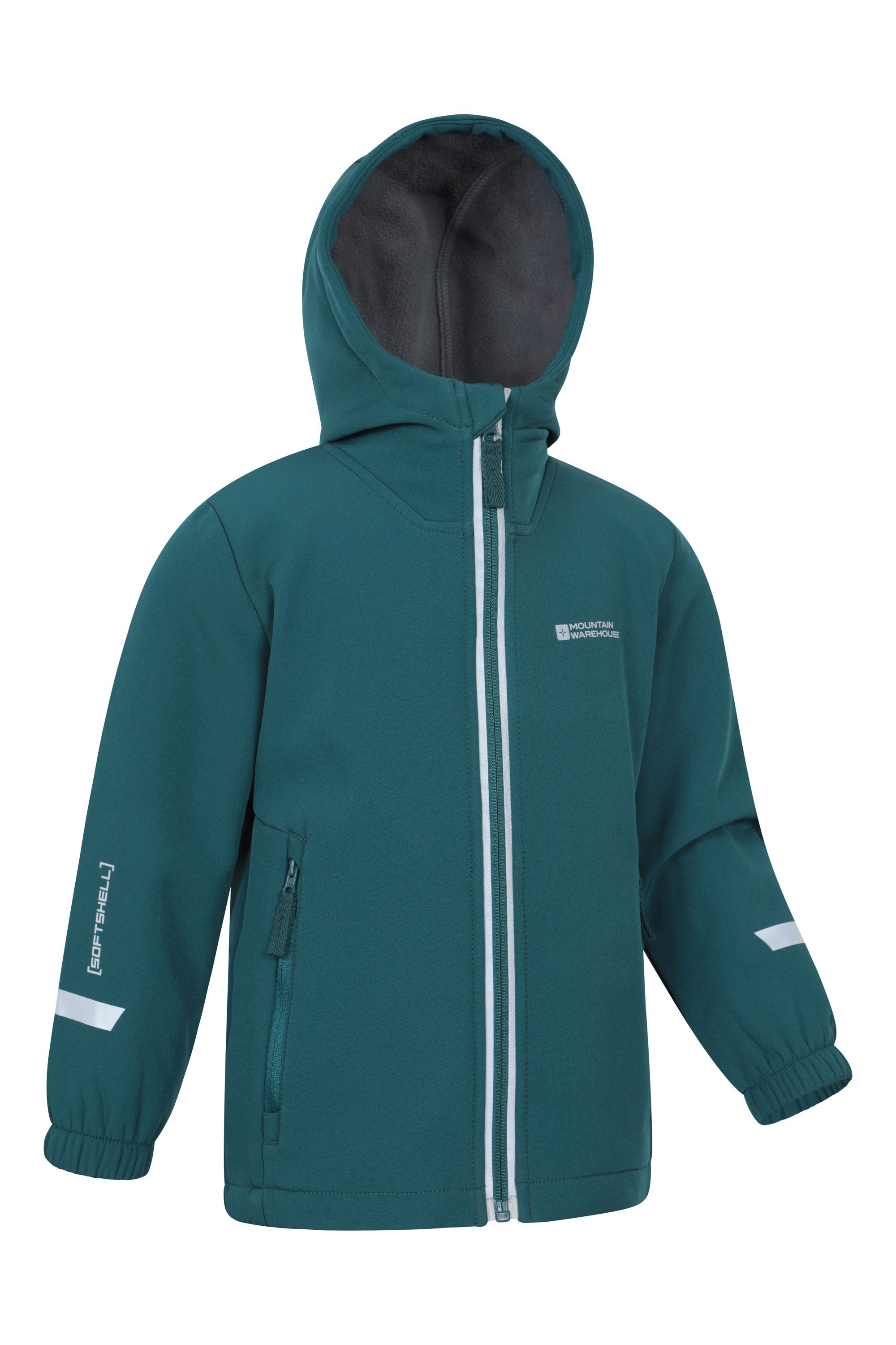 Huxley Kids Water Resistant Reflective Softshell