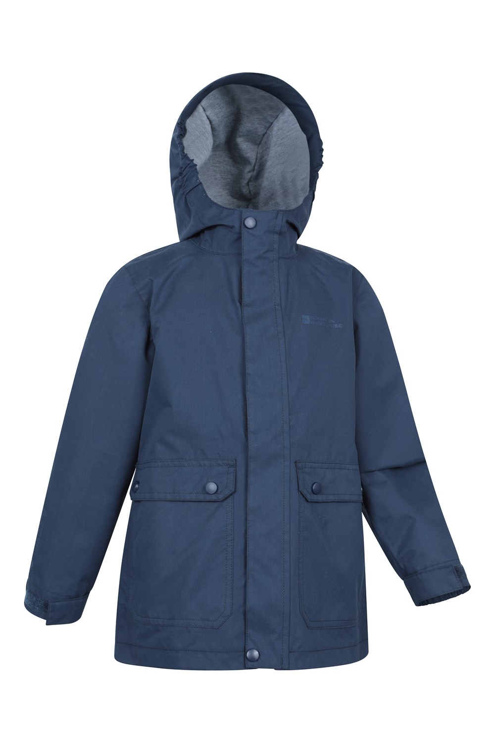 Mountain Warehouse Coast Kids Jersey Lined Waterproof Jacket - Picture 10 of 19