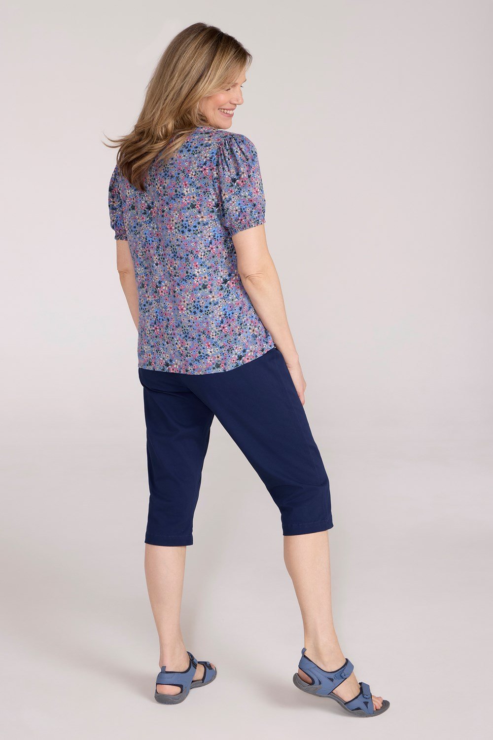 Mountain Warehouse Cannes Womens Button Through V-Neck Top Shirt - Picture 27 of 33