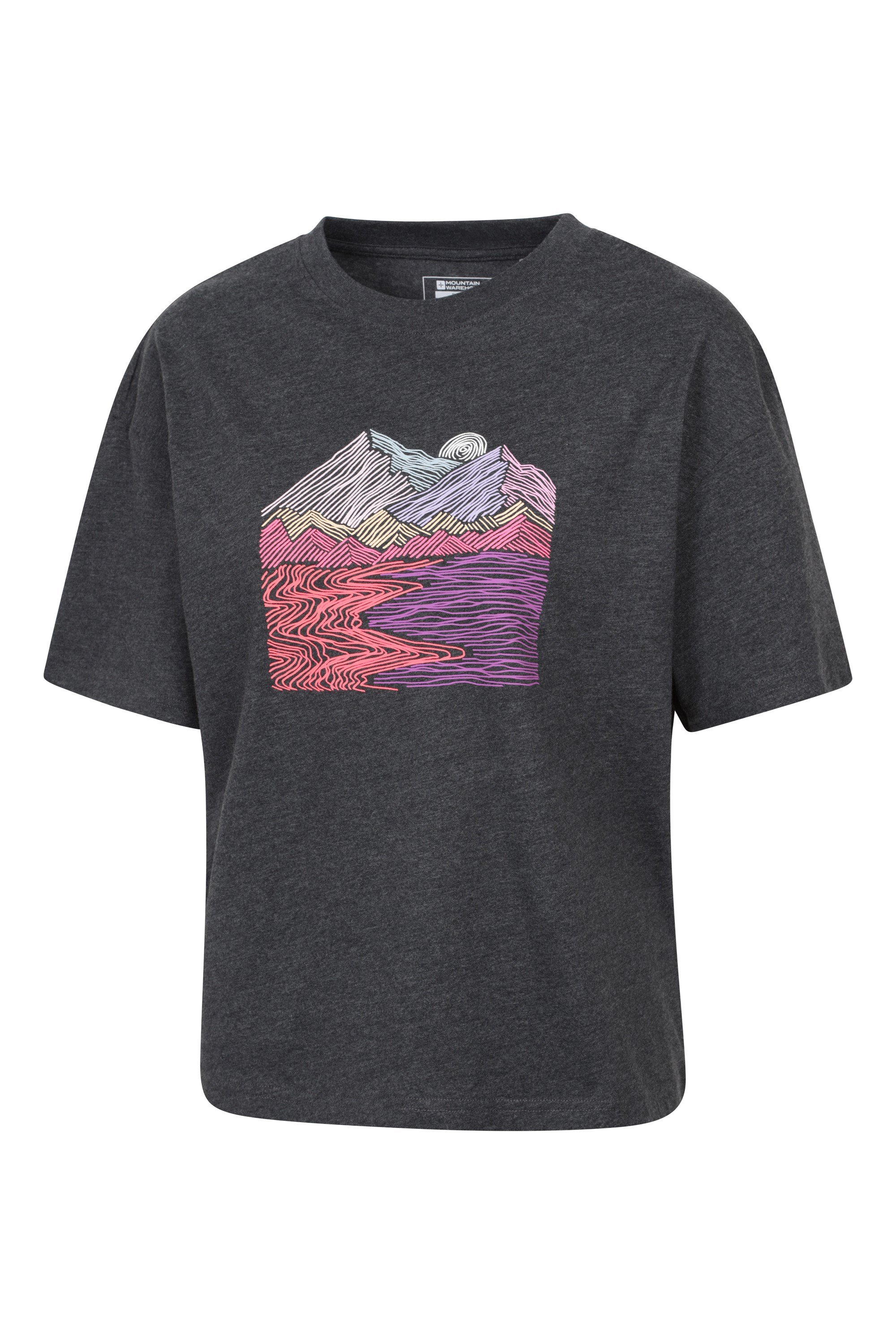 Landscape Womens Boxy Fit T-Shirt