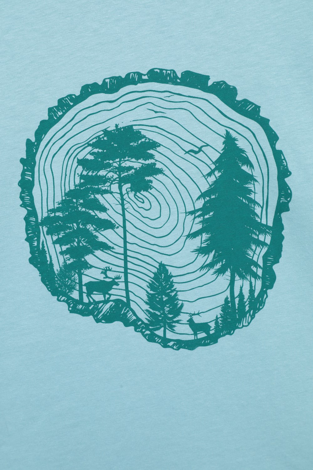 Mountain Warehouse Womens Printed Wms Tree Ring Relaxed T-Shirt - Picture 22 of 31