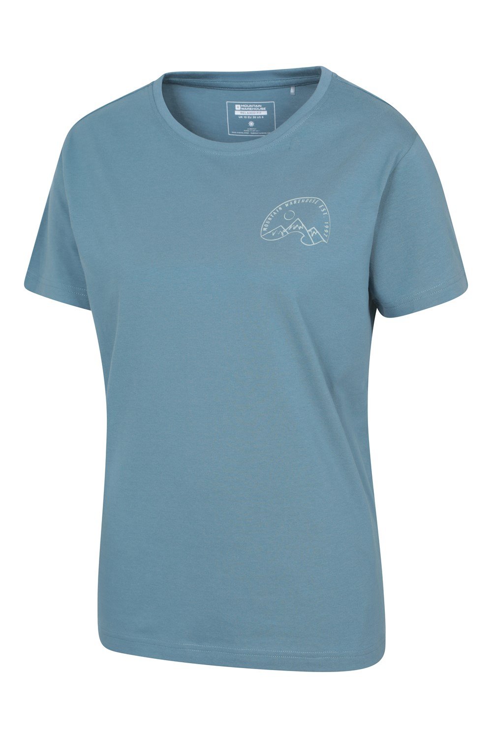 Mountain Warehouse Womens Printed Wms Tree Ring Relaxed T-Shirt - Picture 29 of 31