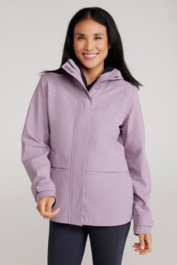 April Womens Waterproof Jacket Lilac