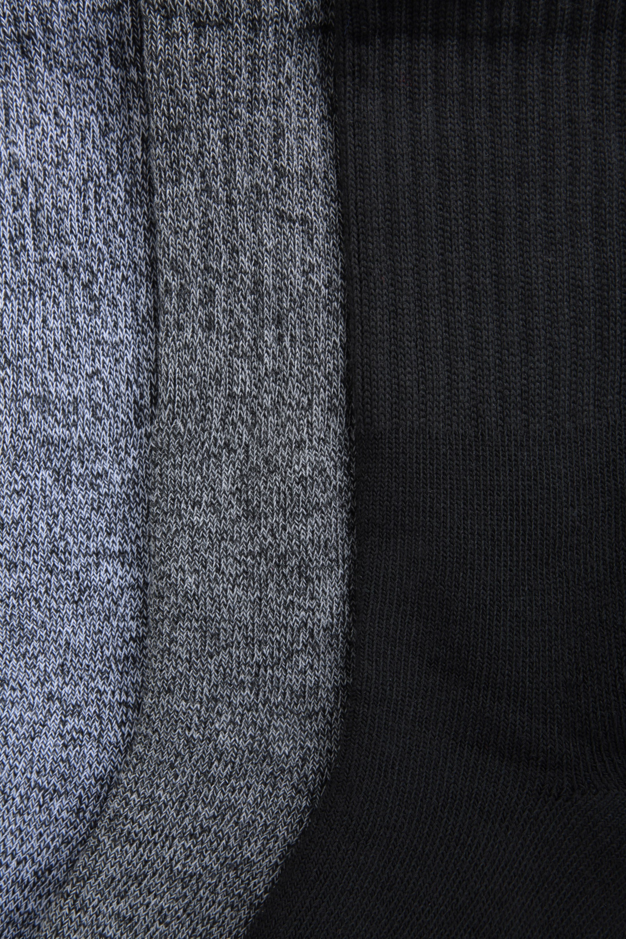 Quarter Length Mens Walking Sock 3-Pack