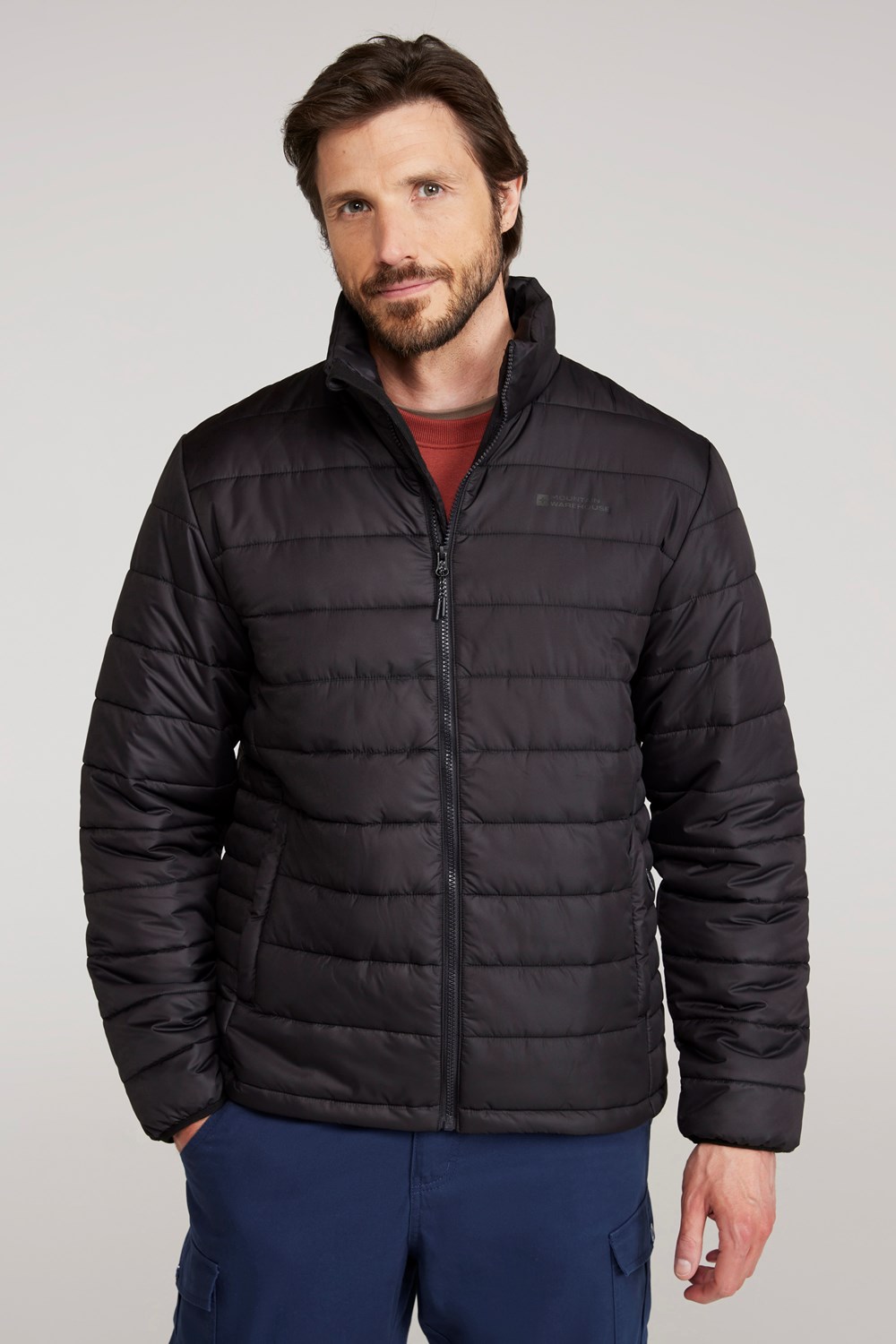Mountain Warehouse Mens Deaks Water Resistant Padded Jacket - Picture 13 of 35