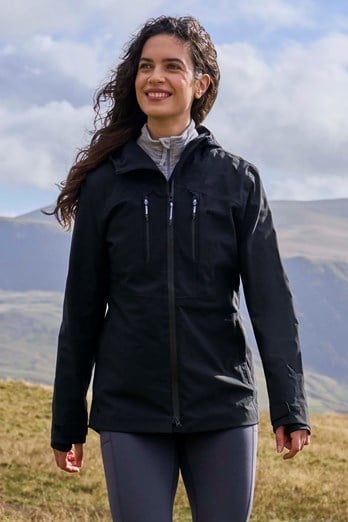 Breeze Womens Waterproof Jacket Black