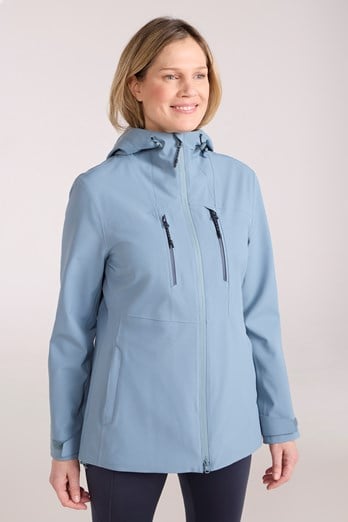 Breeze Womens Waterproof Jacket Pale Green