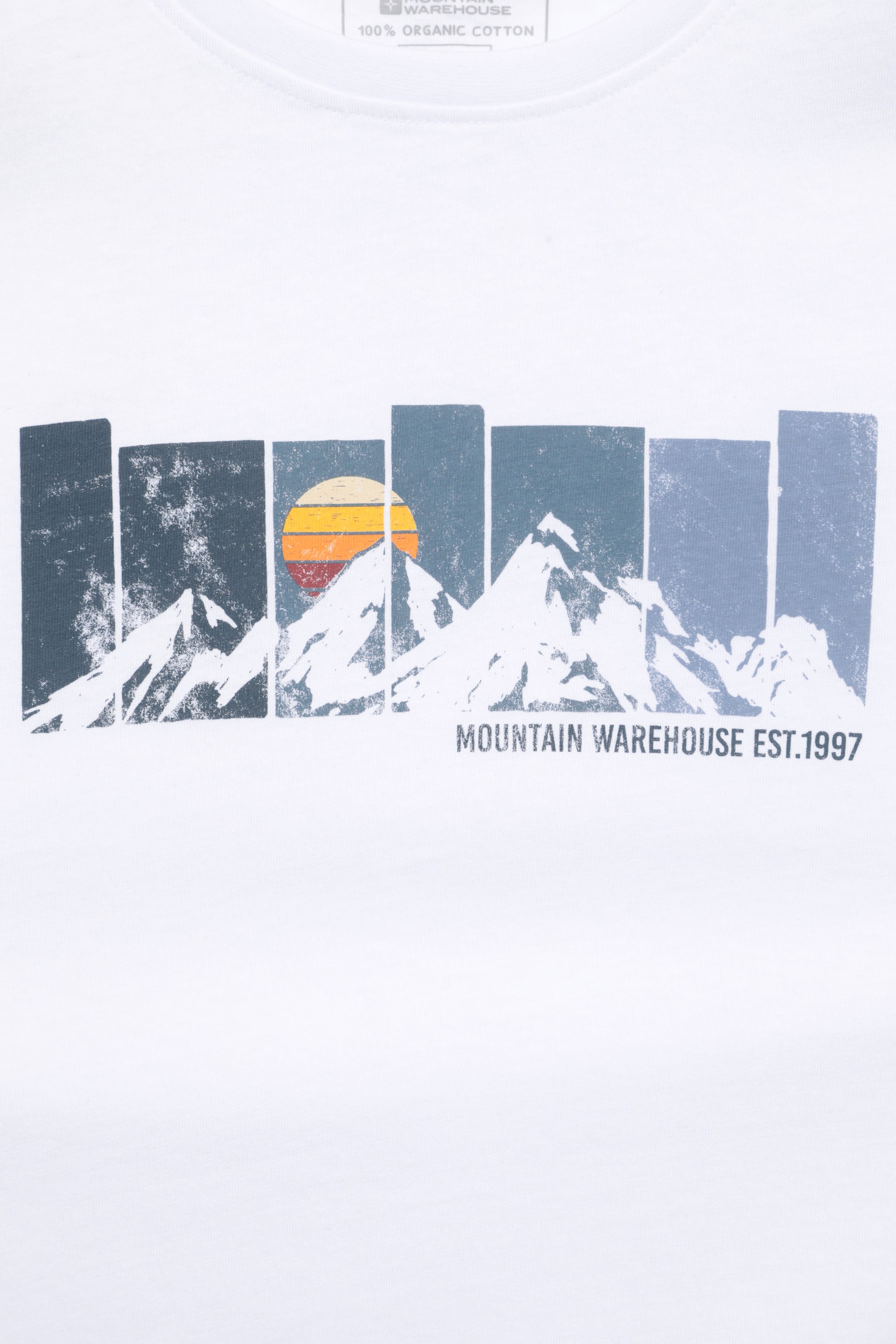 Gradient Mountain Men's Graphic T-Shirt
