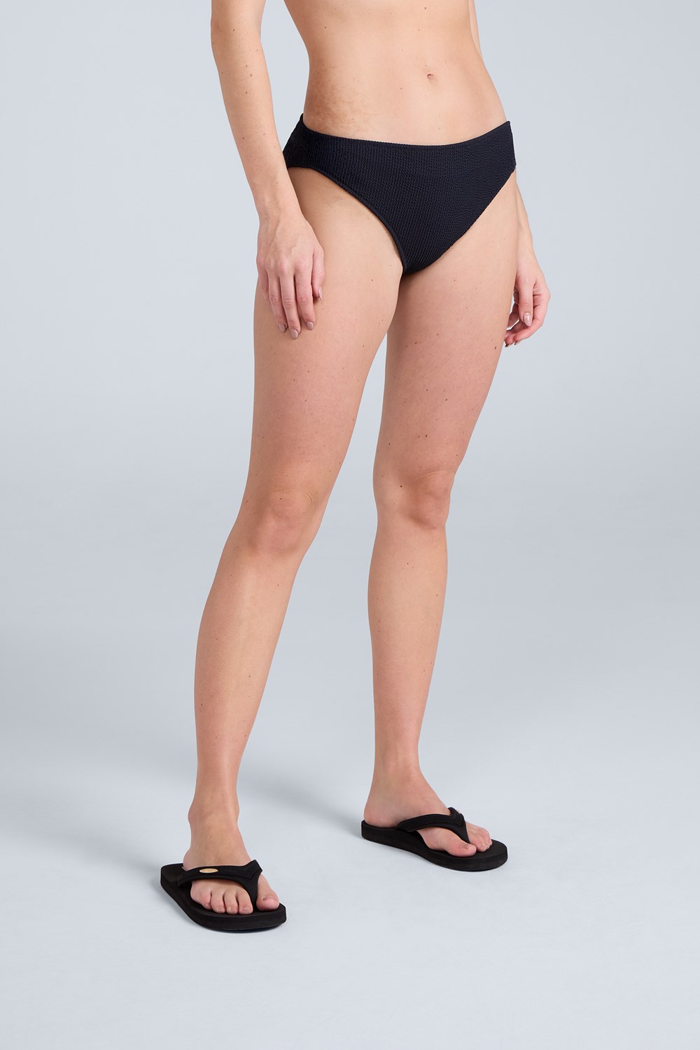 Animal Womens Iona Crinkle Bikini Bottom Swimsuit